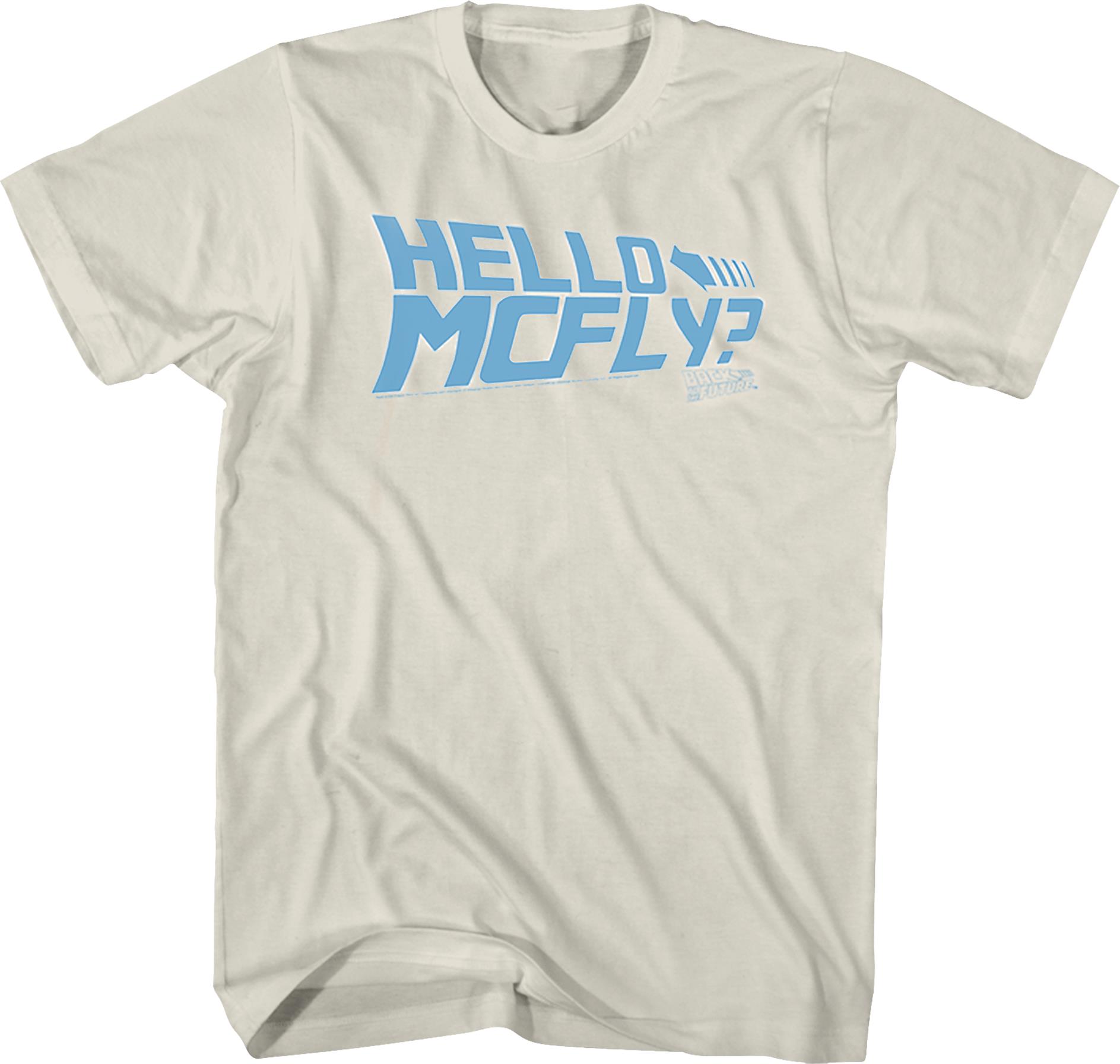 Hello Mcfly Back To The Future T-shirt