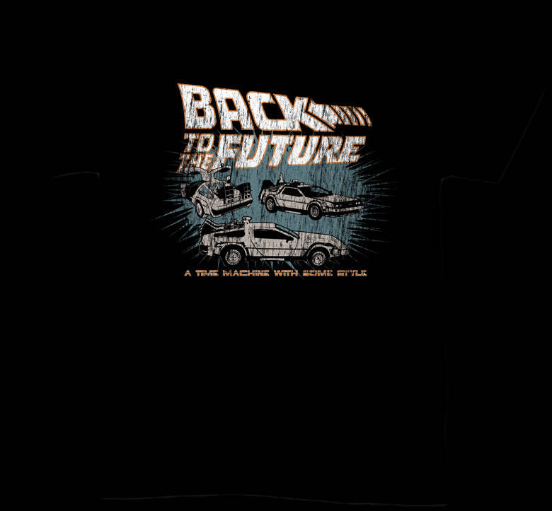 Back To The Future Time Machine With Style Shirt