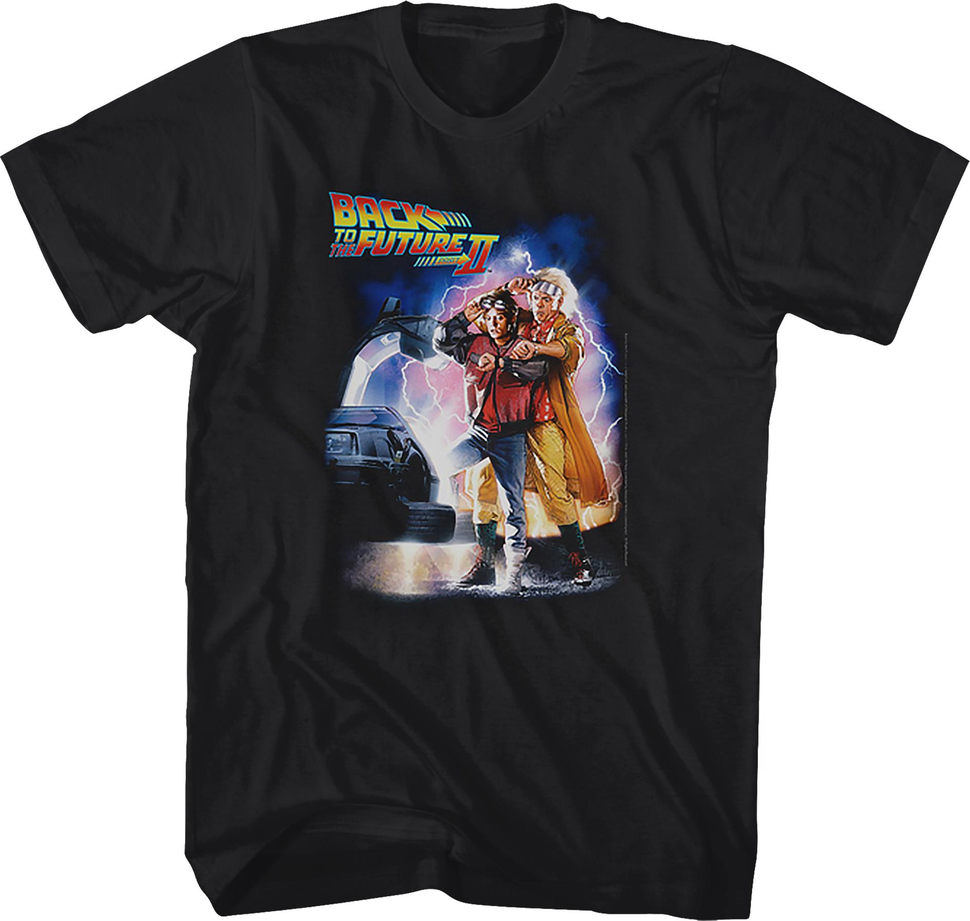 Back To The Future Ii Movie Poster Shirt