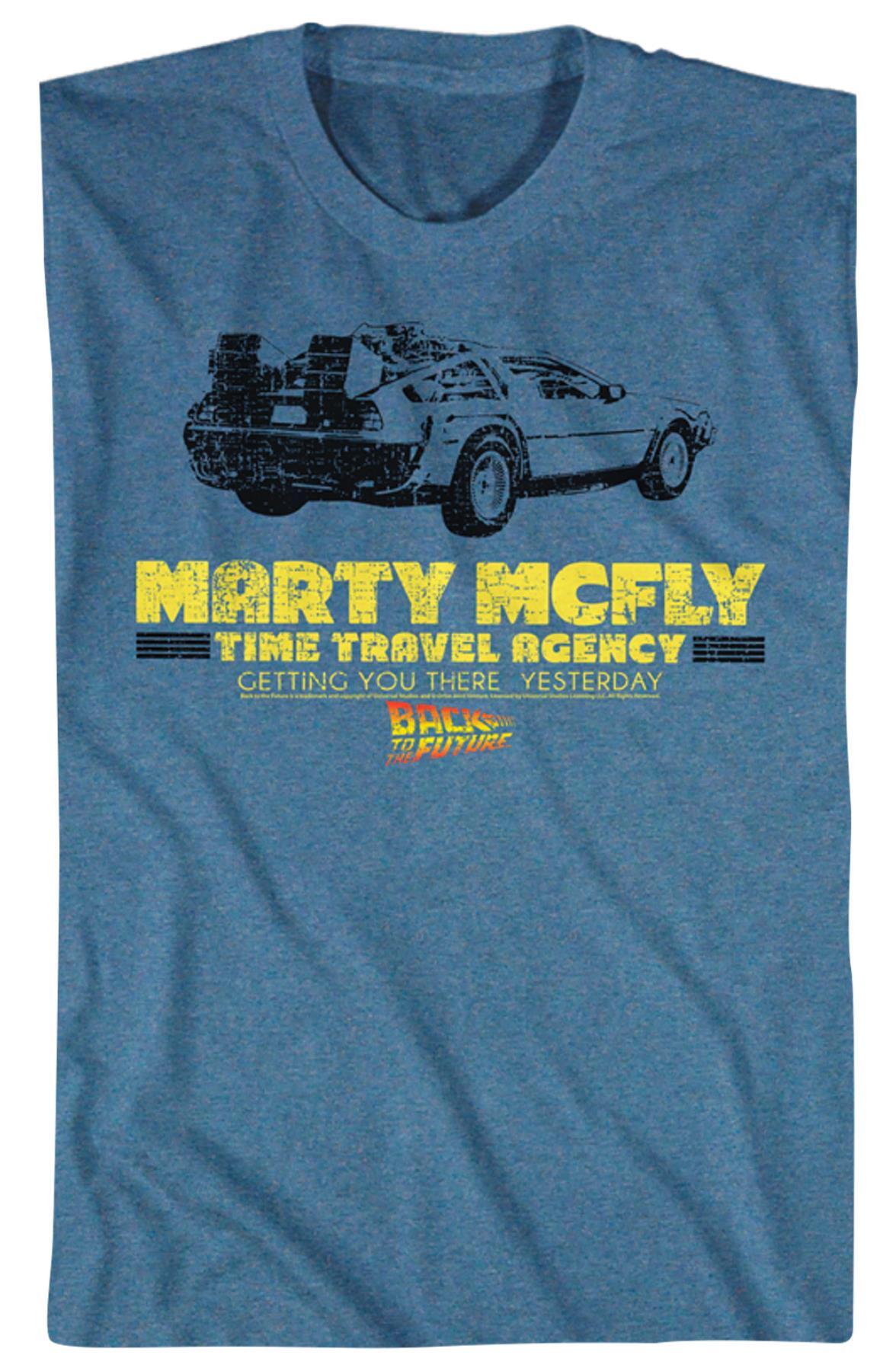 Mcfly Time Travel Agency Shirt