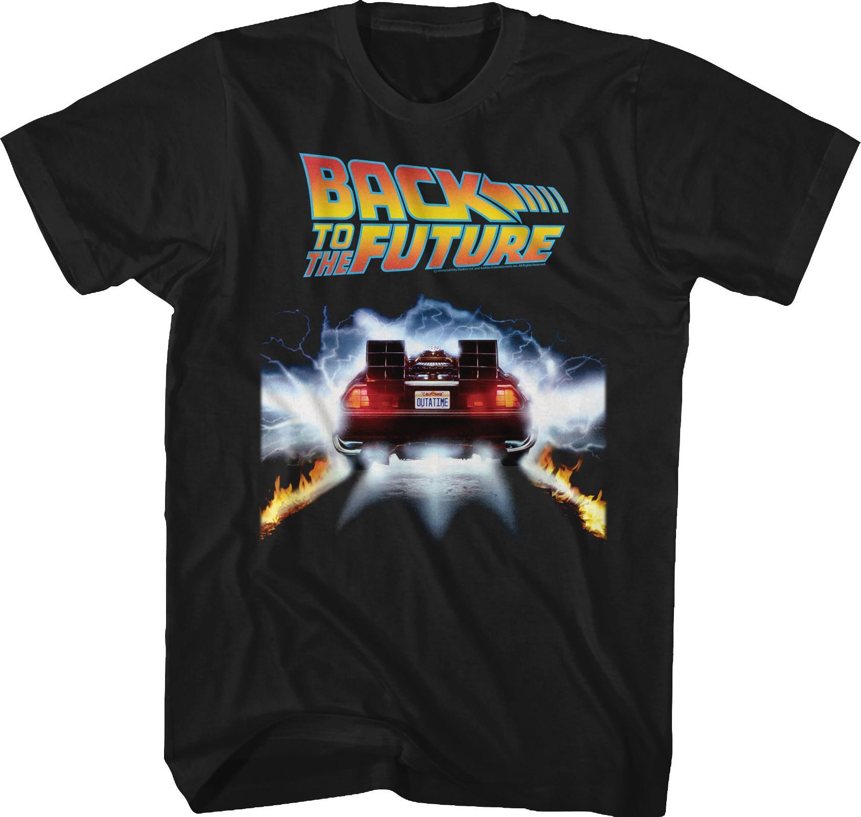 Outatime Delorean Back To The Future T-shirt
