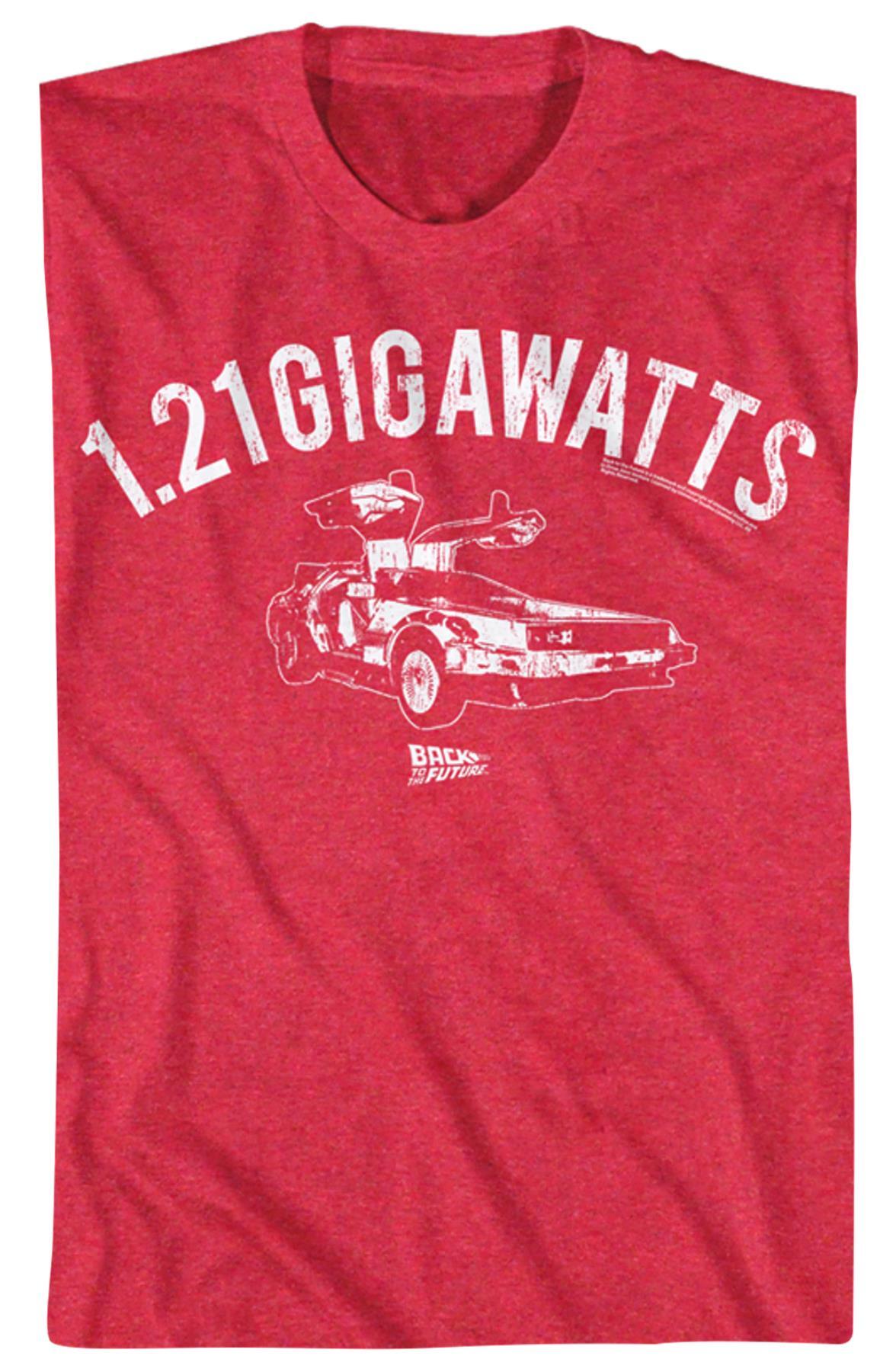Red 121 Gigawatts T-shirt