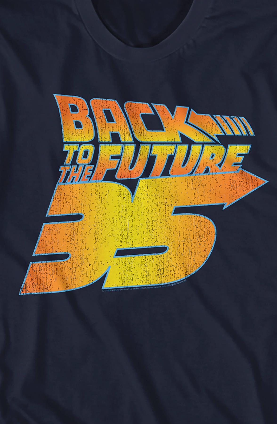 35 Years Back To The Future T-shirt