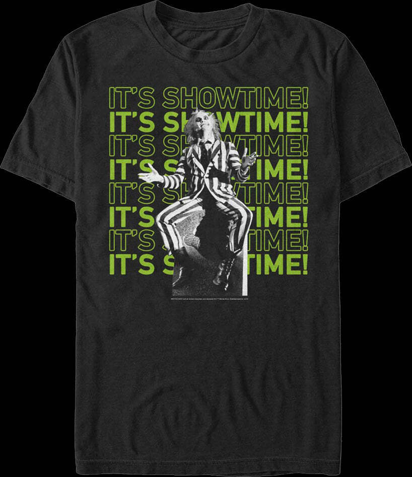 Repeating Showtime Beetlejuice T-shirt