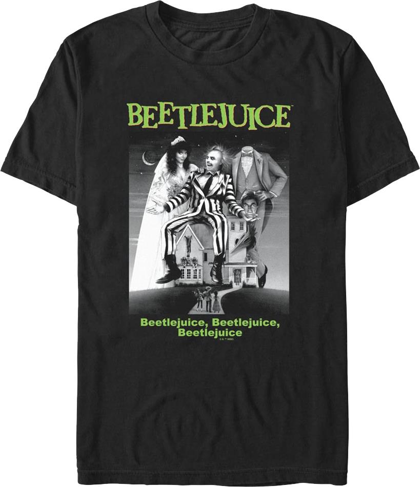 Vintage Poster Beetlejuice T-shirt