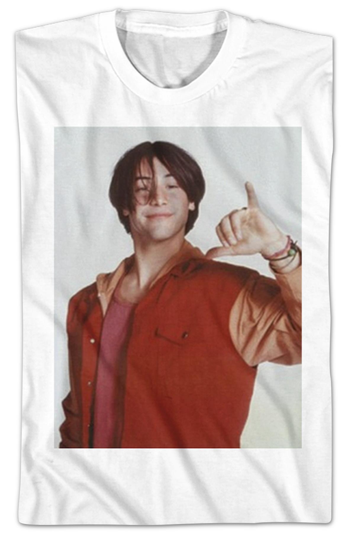 Keanu Reeves Bill And Ted T-shirt