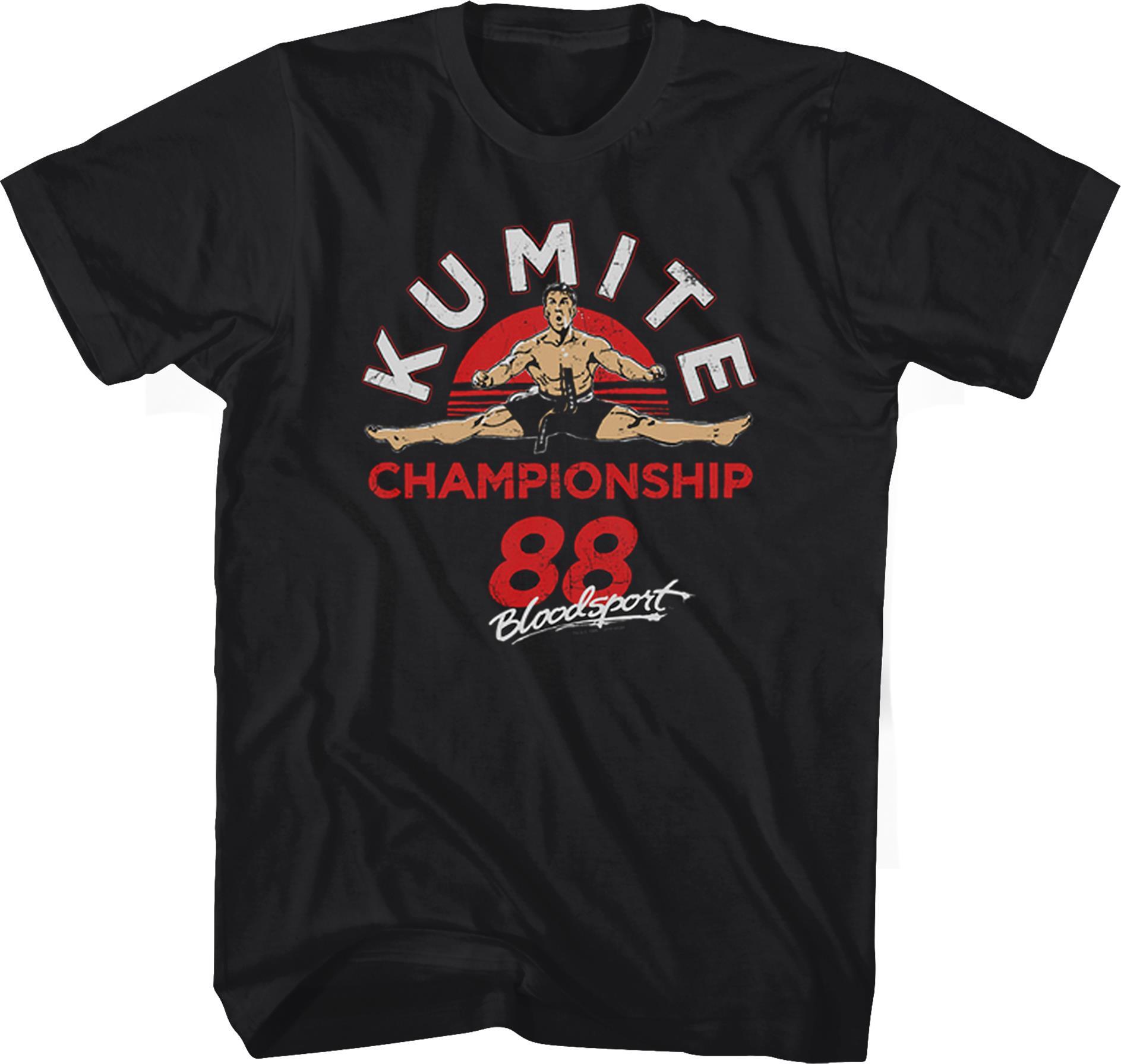 Kumite Championship Bloodsport T-shirt