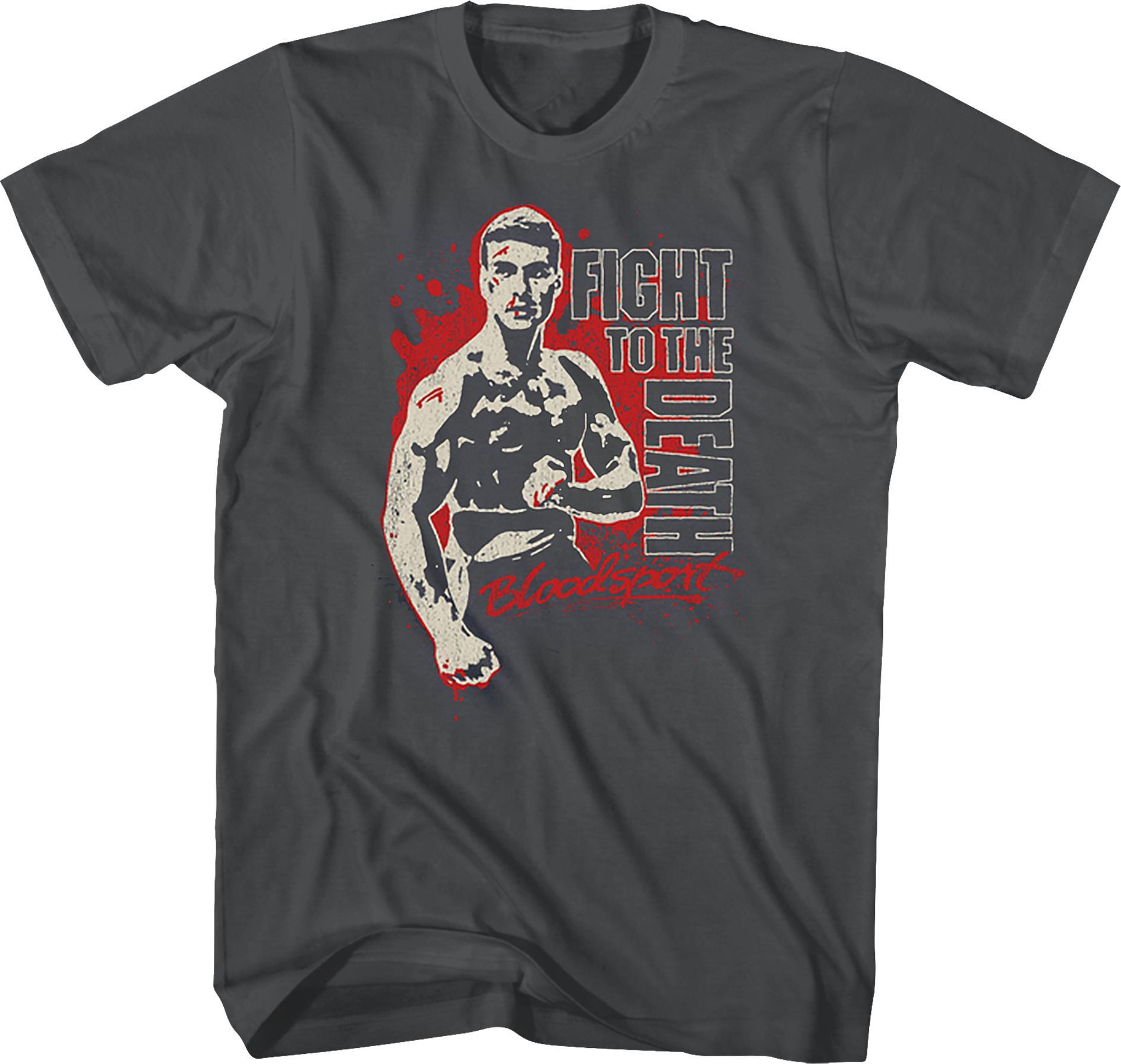 Fight To The Death Bloodsport T-shirt