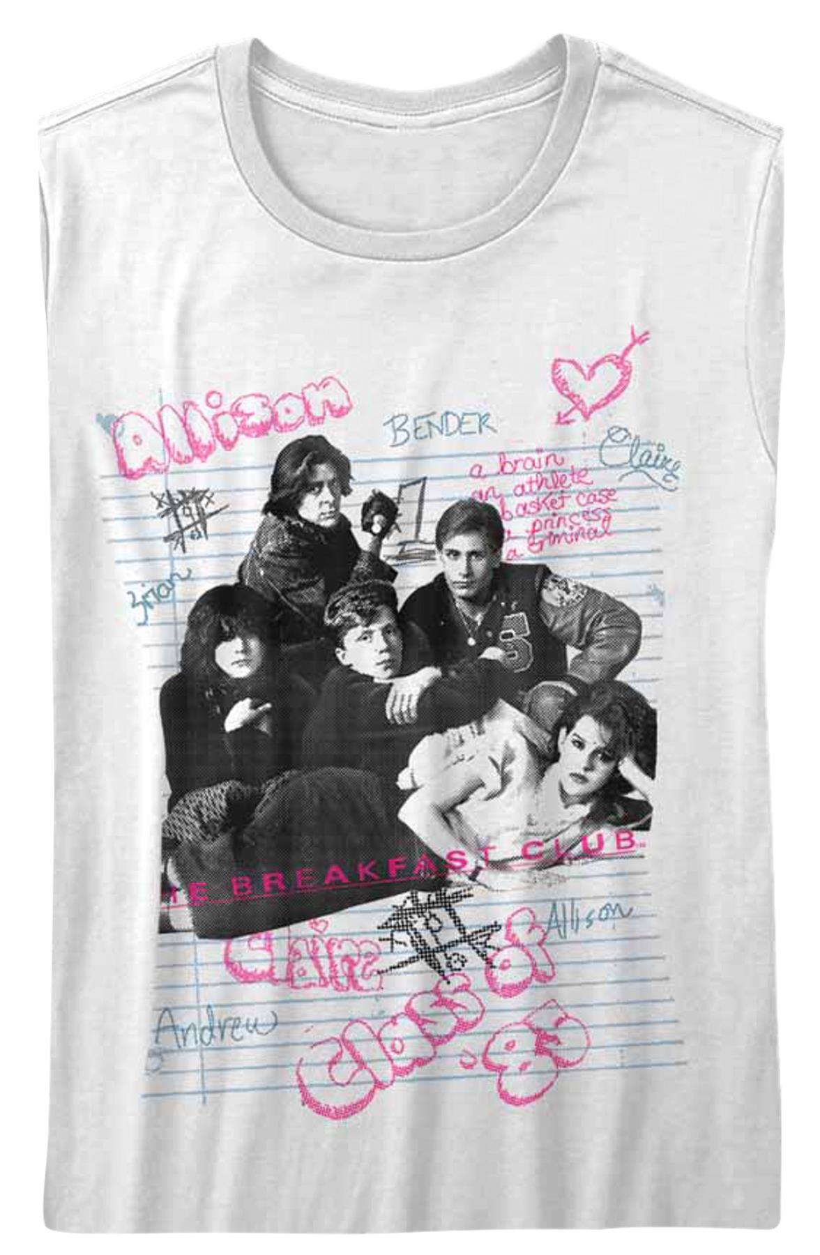 Womens Sketches Breakfast Club Shirt