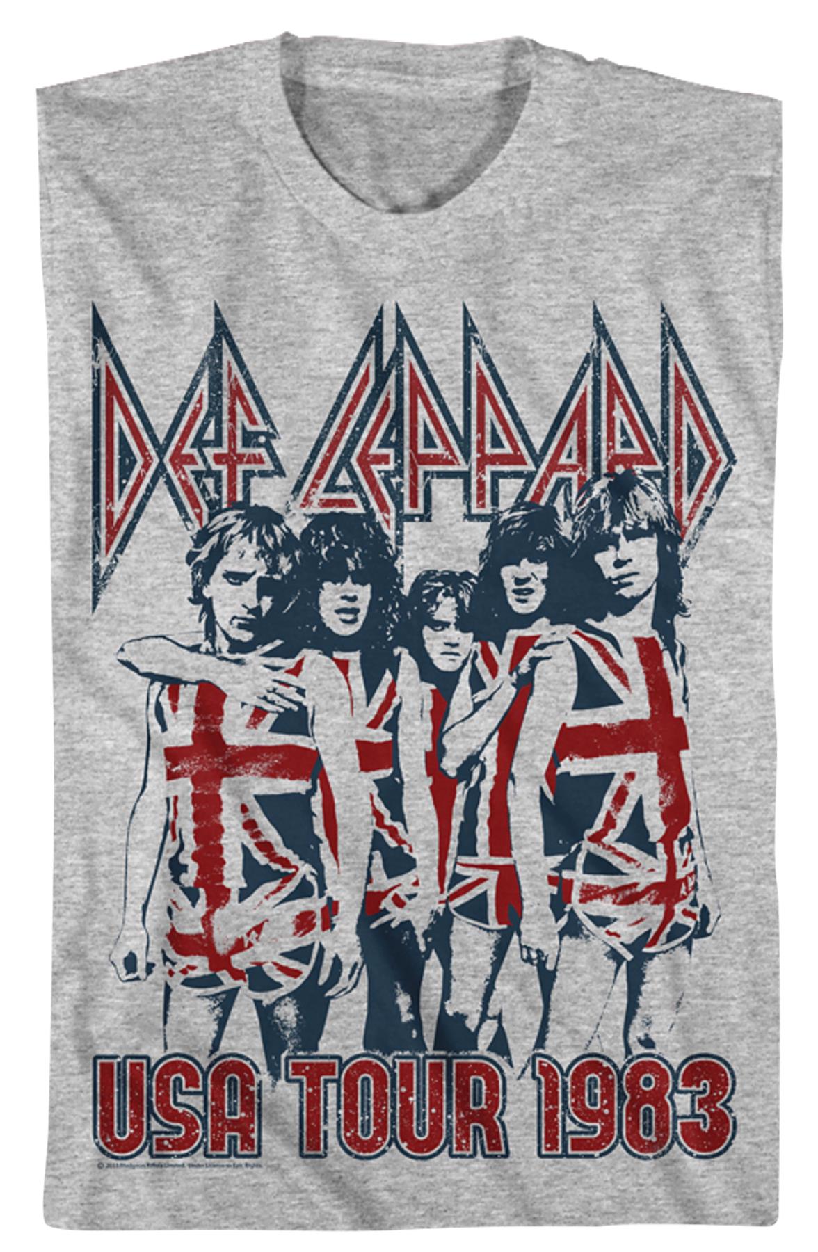 Usa Tour 1983 Def Leppard T-shirt