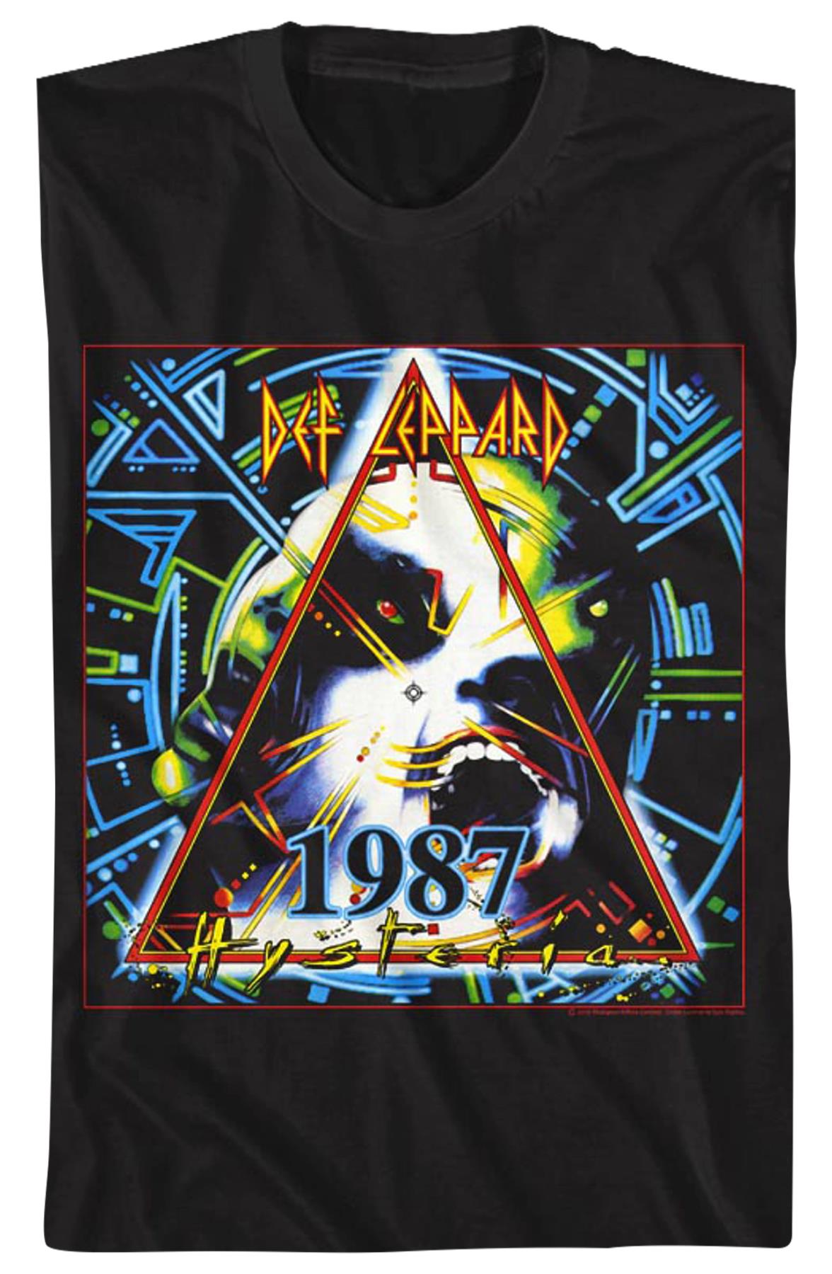 1987 World Tour Def Leppard T-shirt