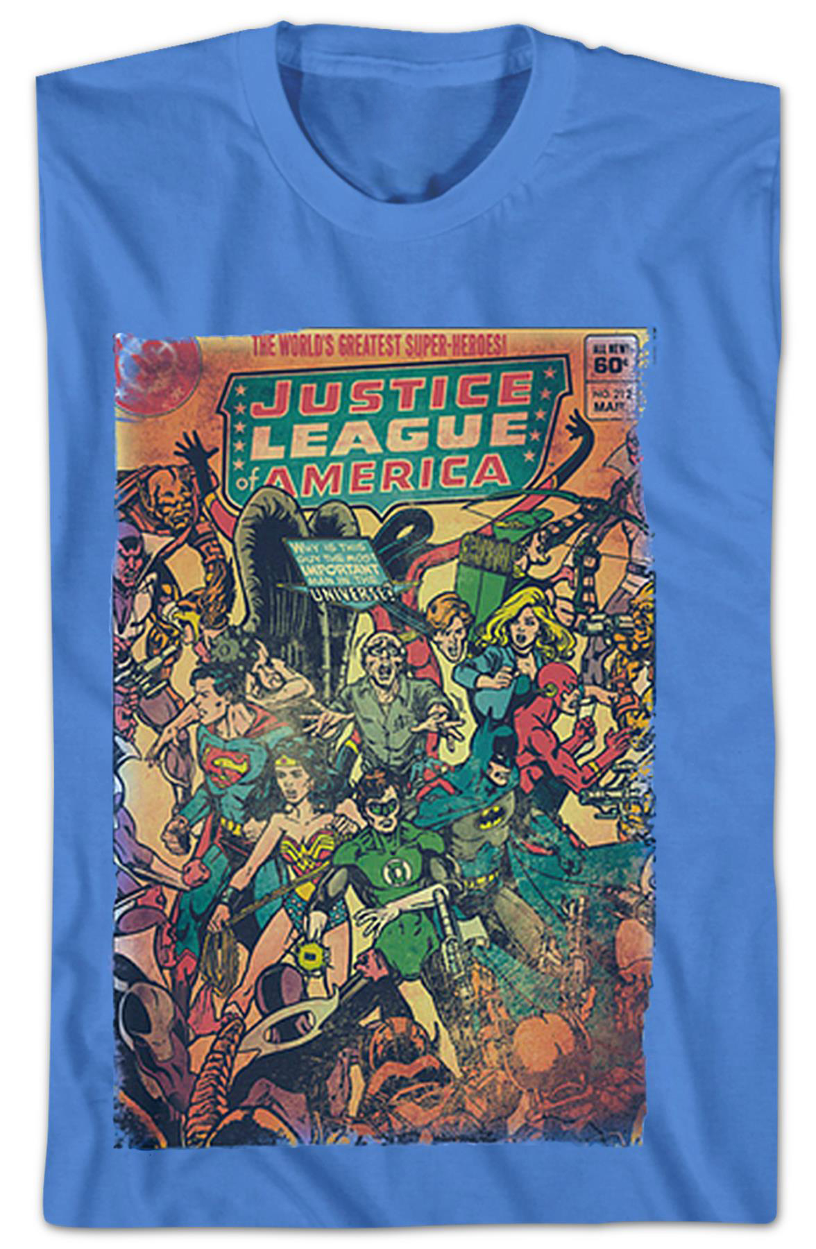 World’s Greatest Super Heroes Justice League T-shirt
