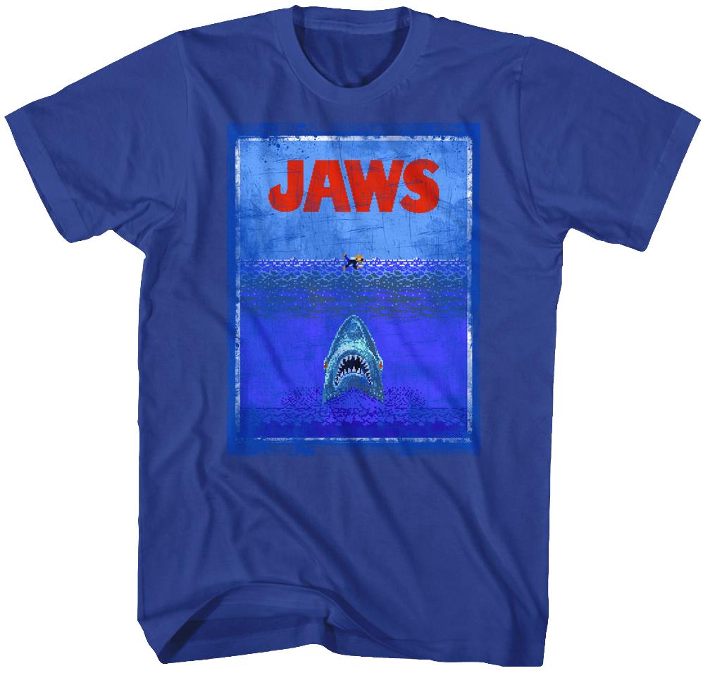 8-bit Jaws T-shirt