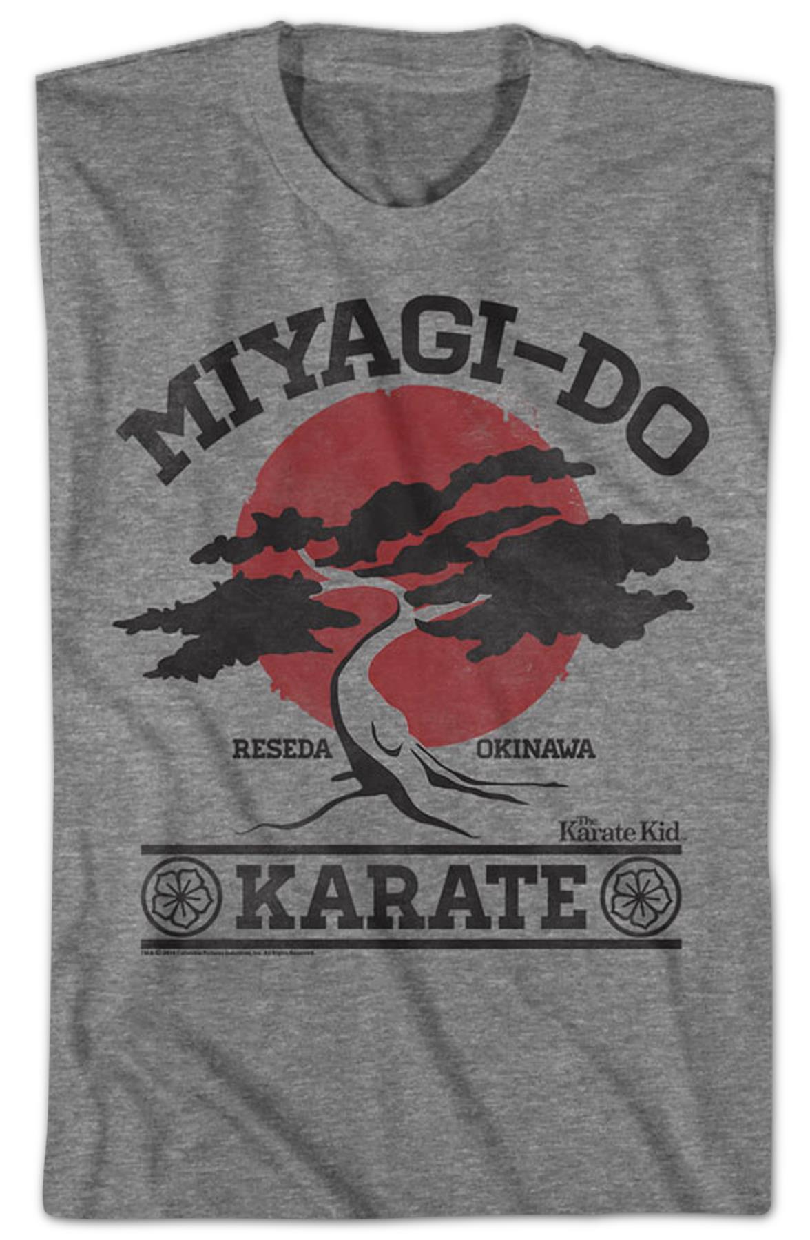 Karate Kid Miyagi-do Bonsai Tree T-shirt