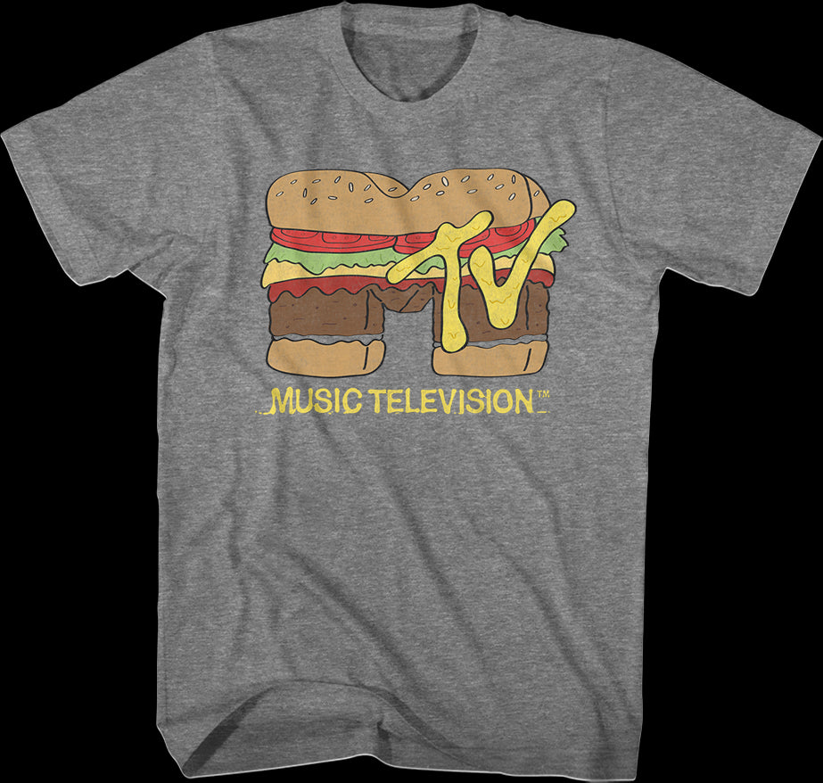 Hamburger-logo-mtv-shirt