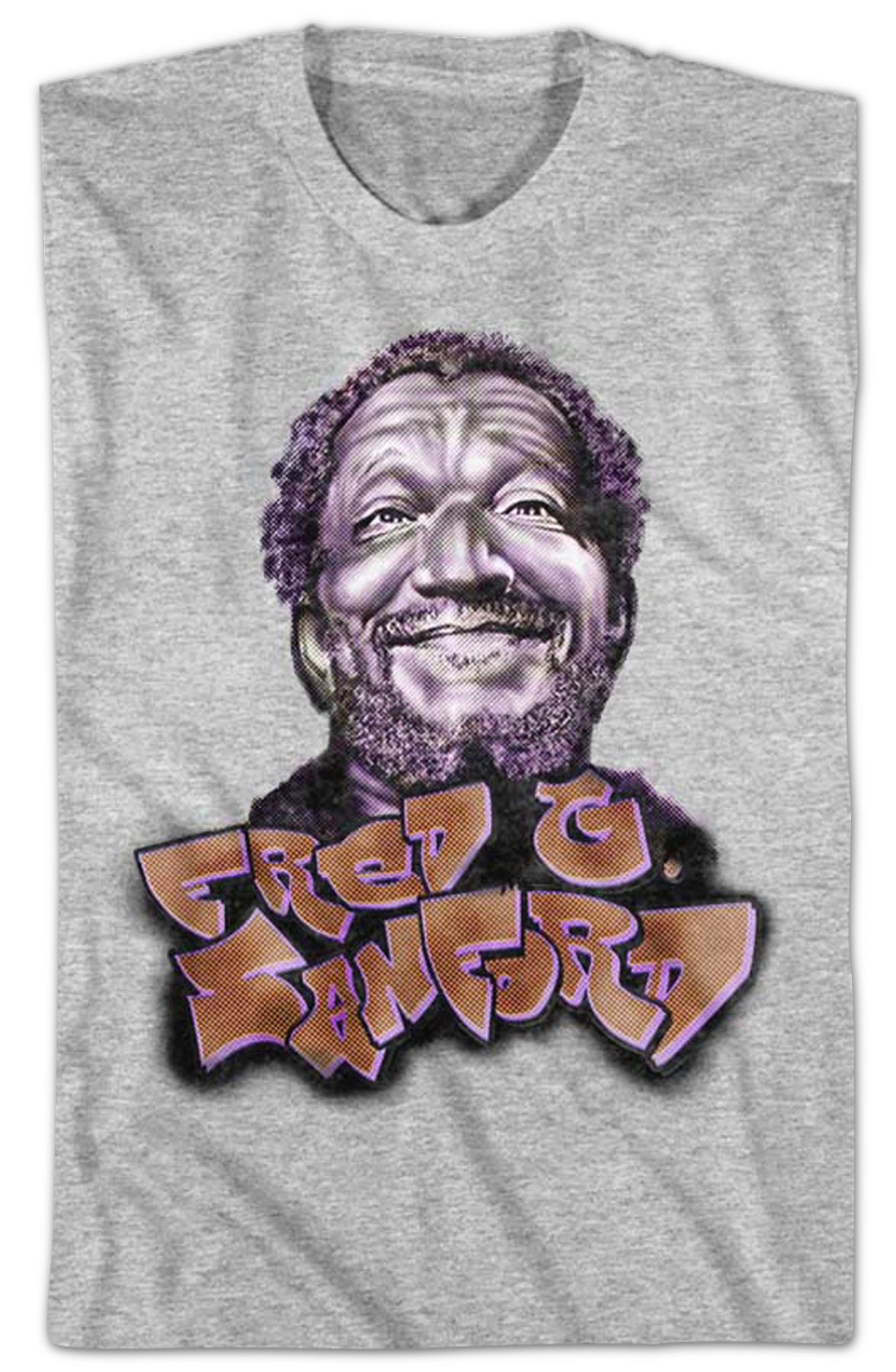 Fred Sanford Graffiti Sanford And Son T-shirt