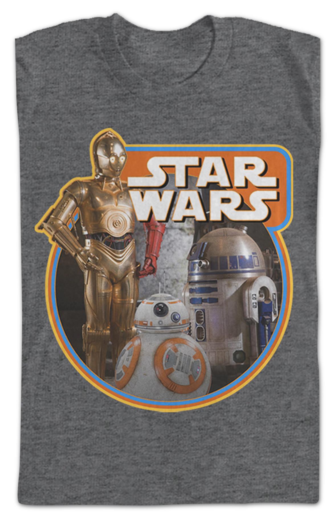 Three Droids Star Wars T-shirt