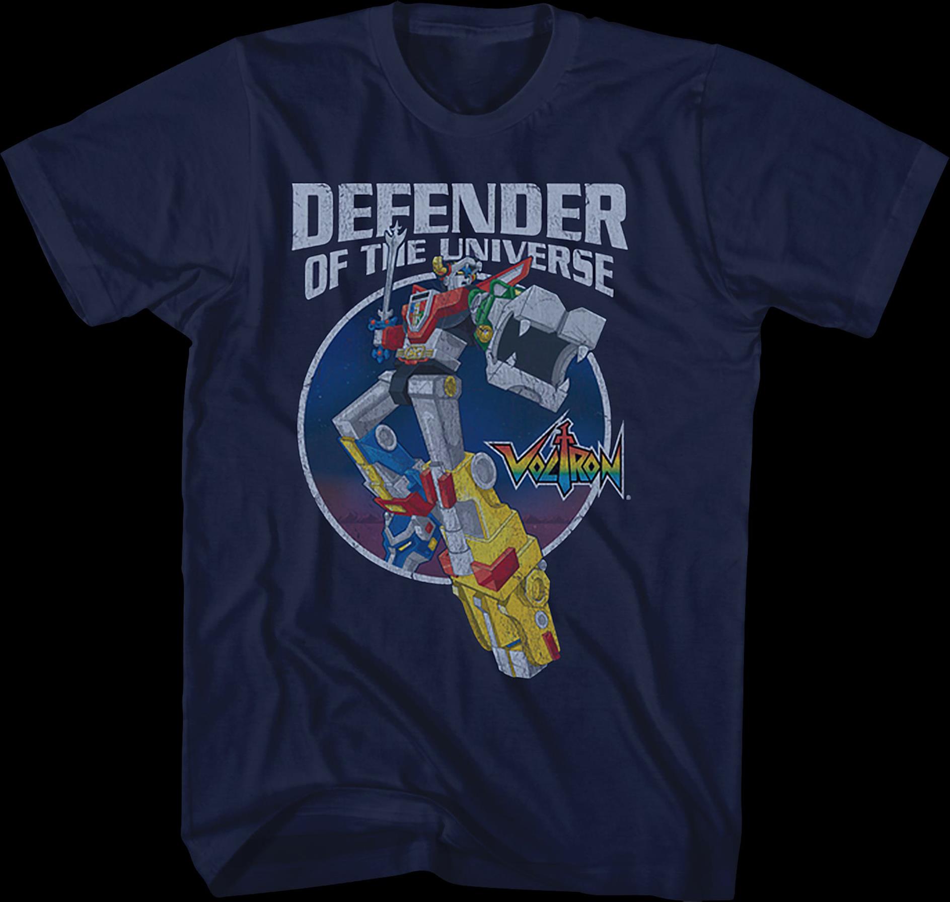 Defender Of The Universe Voltron Shirt
