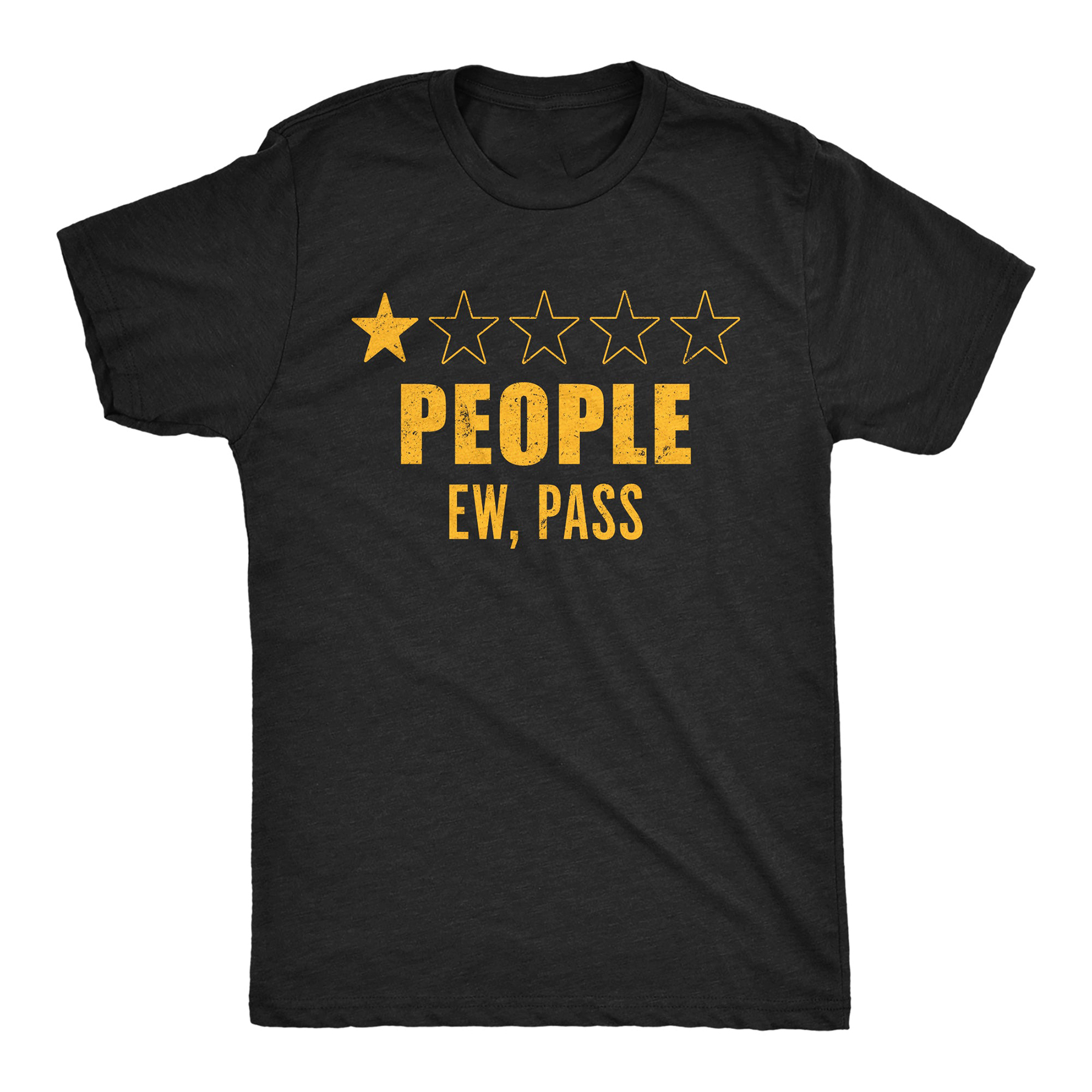 People One Star Rating Men T-shirt