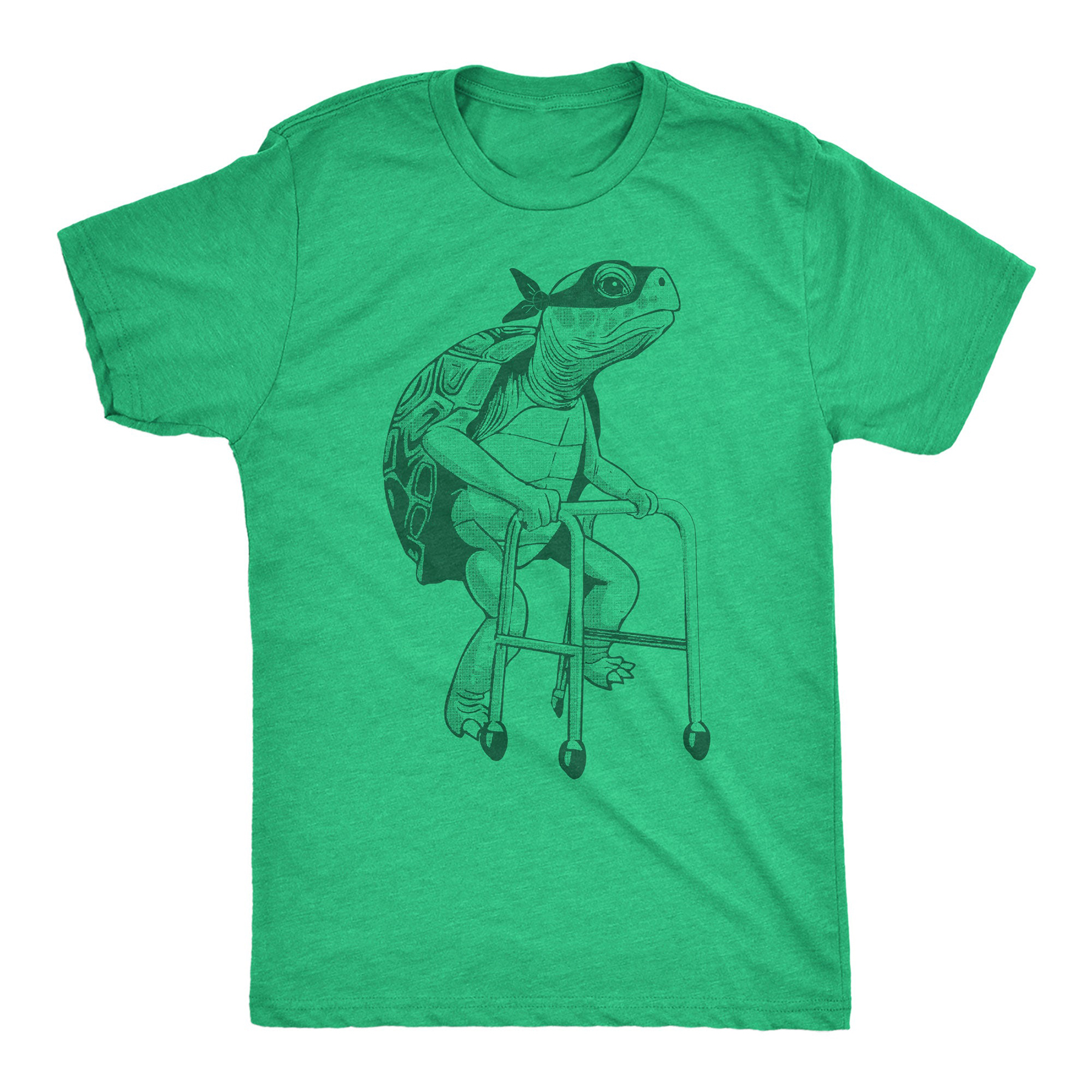 Elderly Ninja Tortoise Men T-shirt