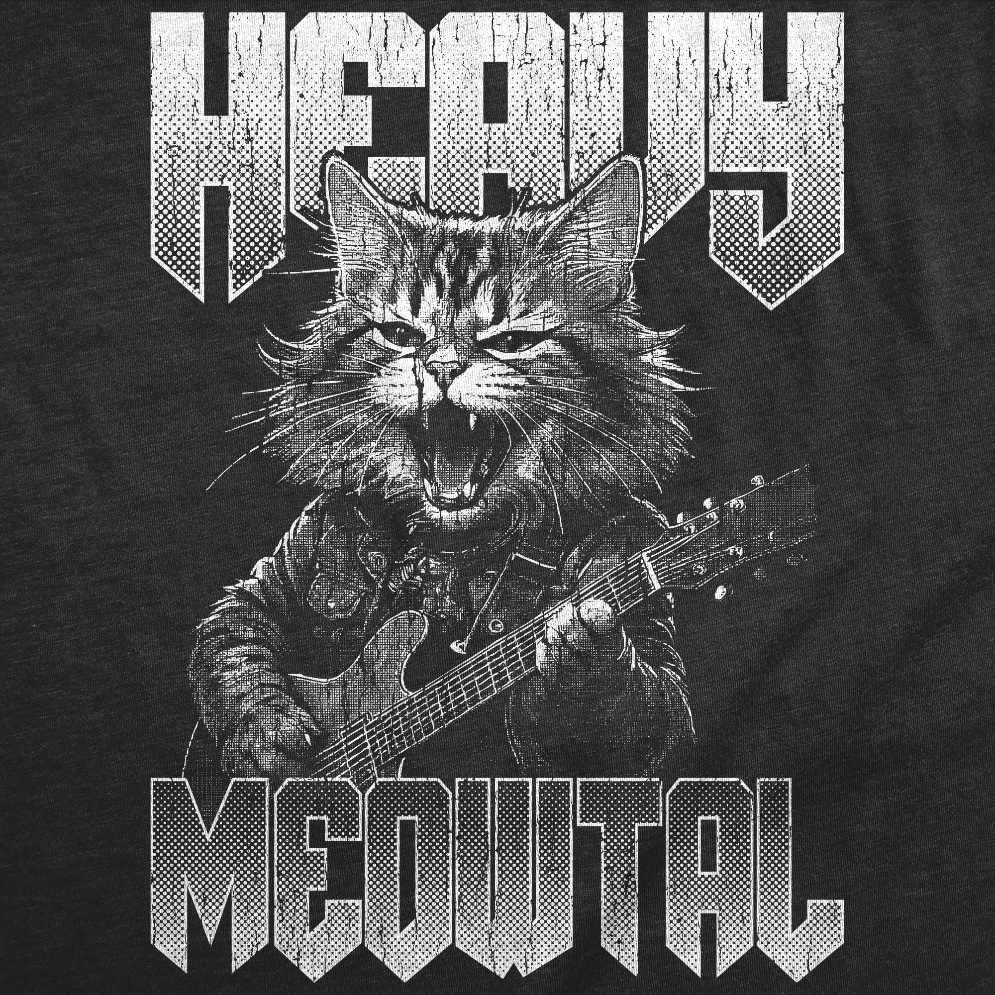 Heavy Meowtal Men T-shirt