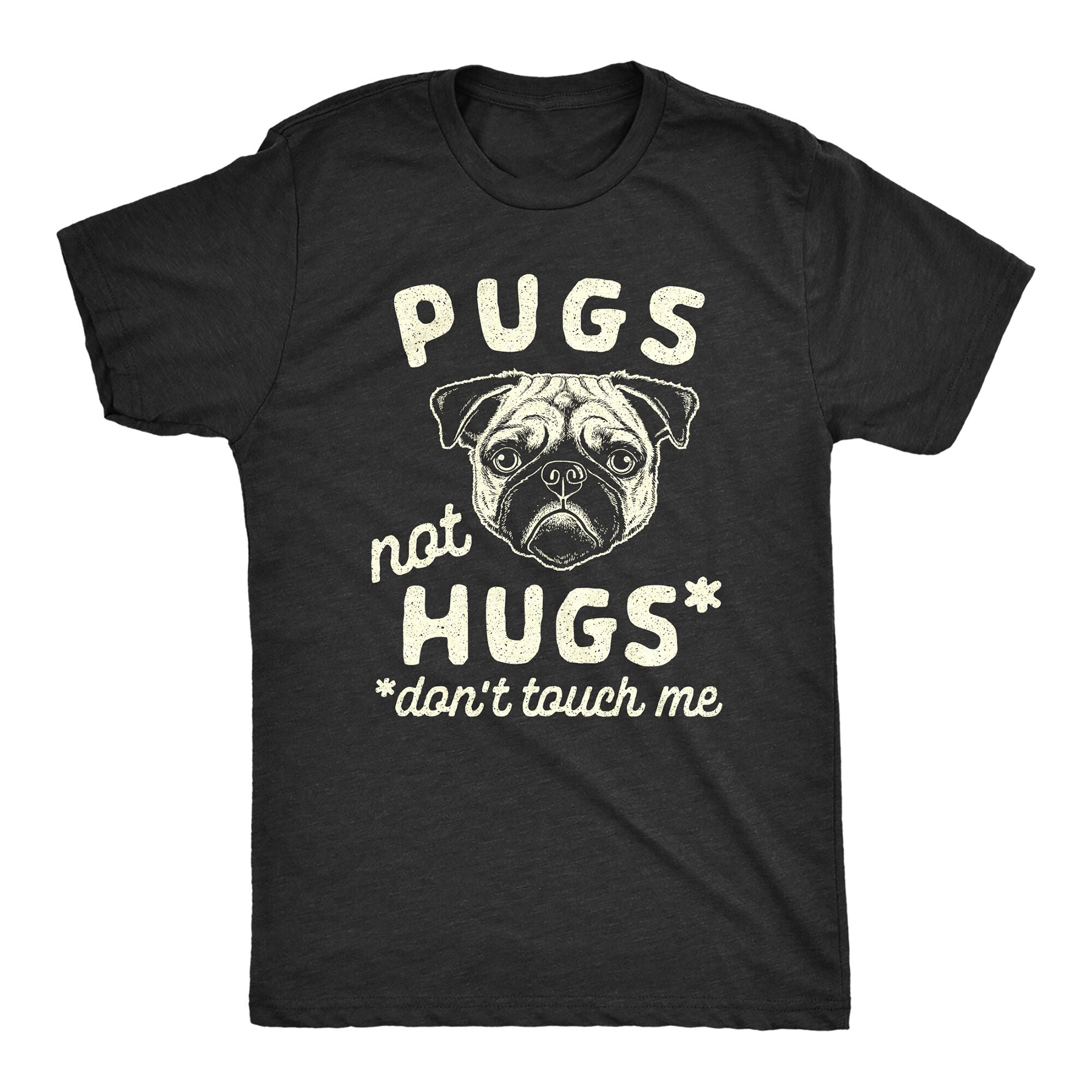 Pugs Not Hugs Coronavirus Men T-shirt