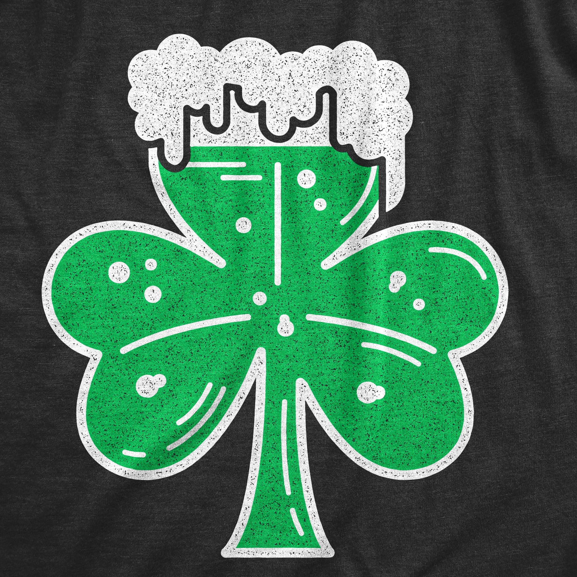 Shamrock Beer Glass Men T-shirt