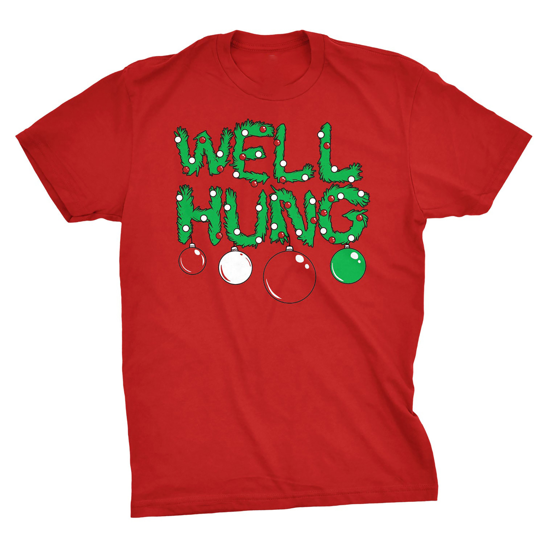 Well Hung Ornament Men T-shirt