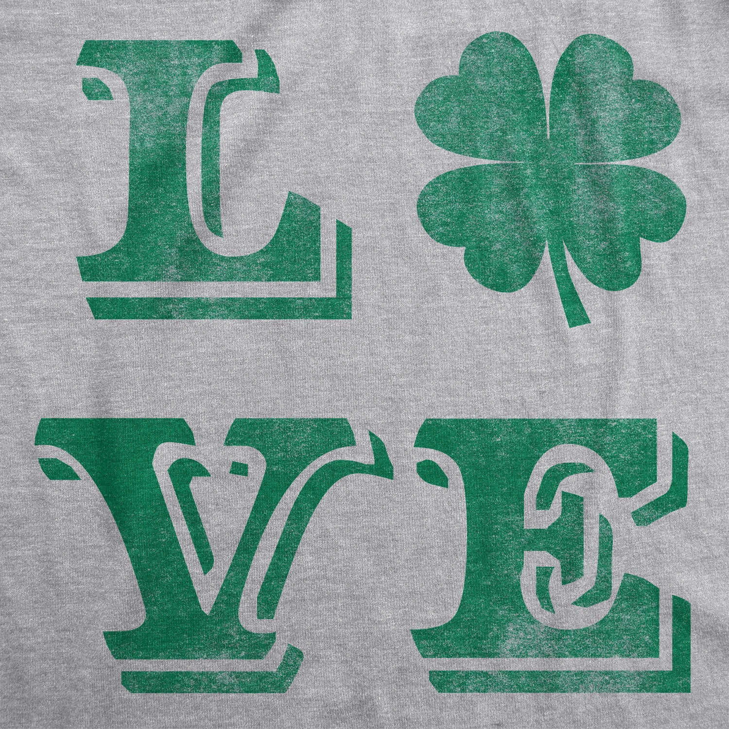Love Lucky Clover Men T-shirt