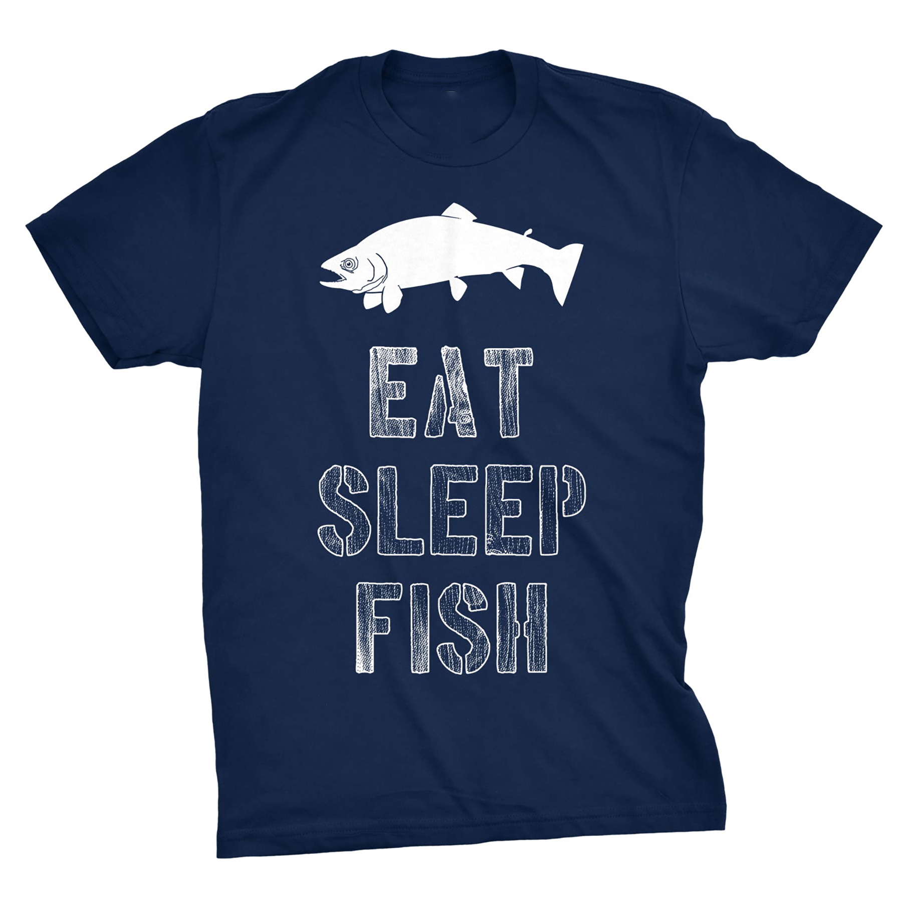 Eat Sleep Fish Men T-shirt