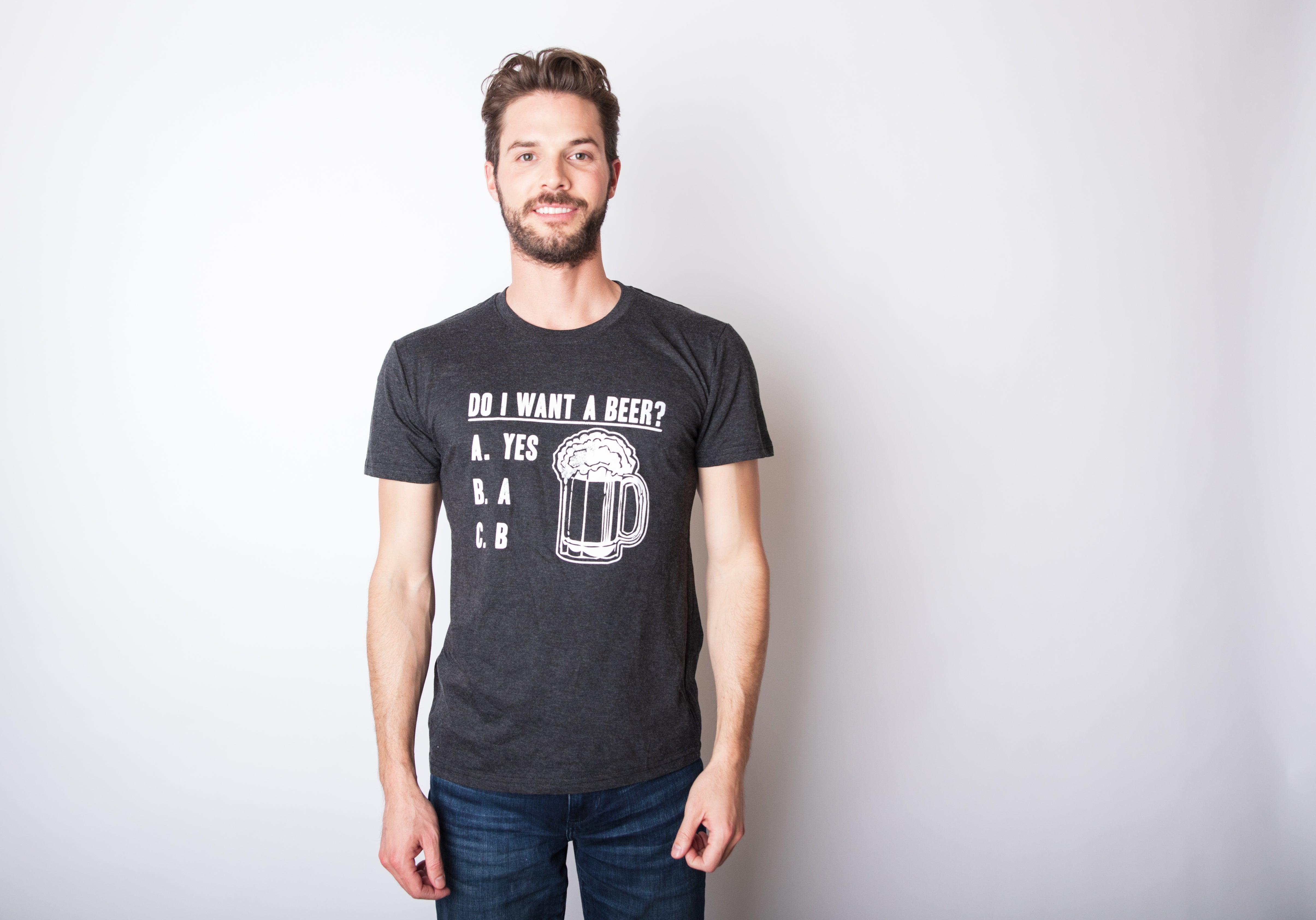 Do I Want A Beer Men T-shirt