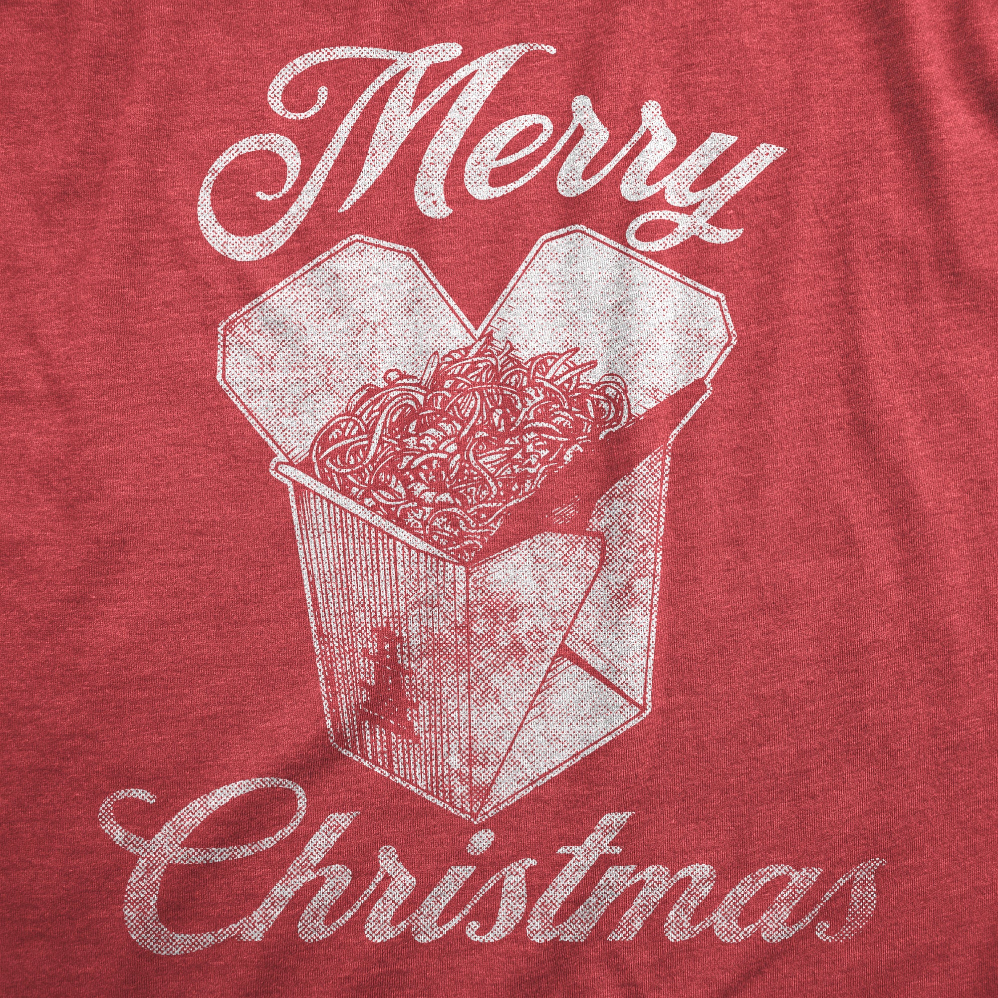 Merry Christmas Takeout Men T-shirt