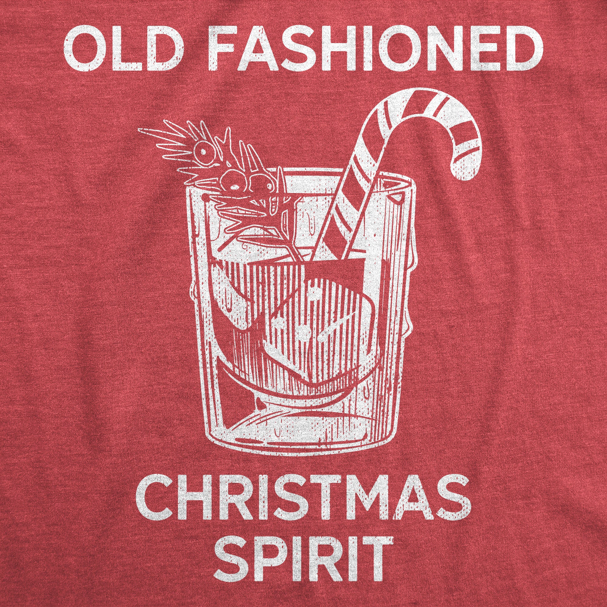 Old Fashioned Christmas Spirit Men T-shirt