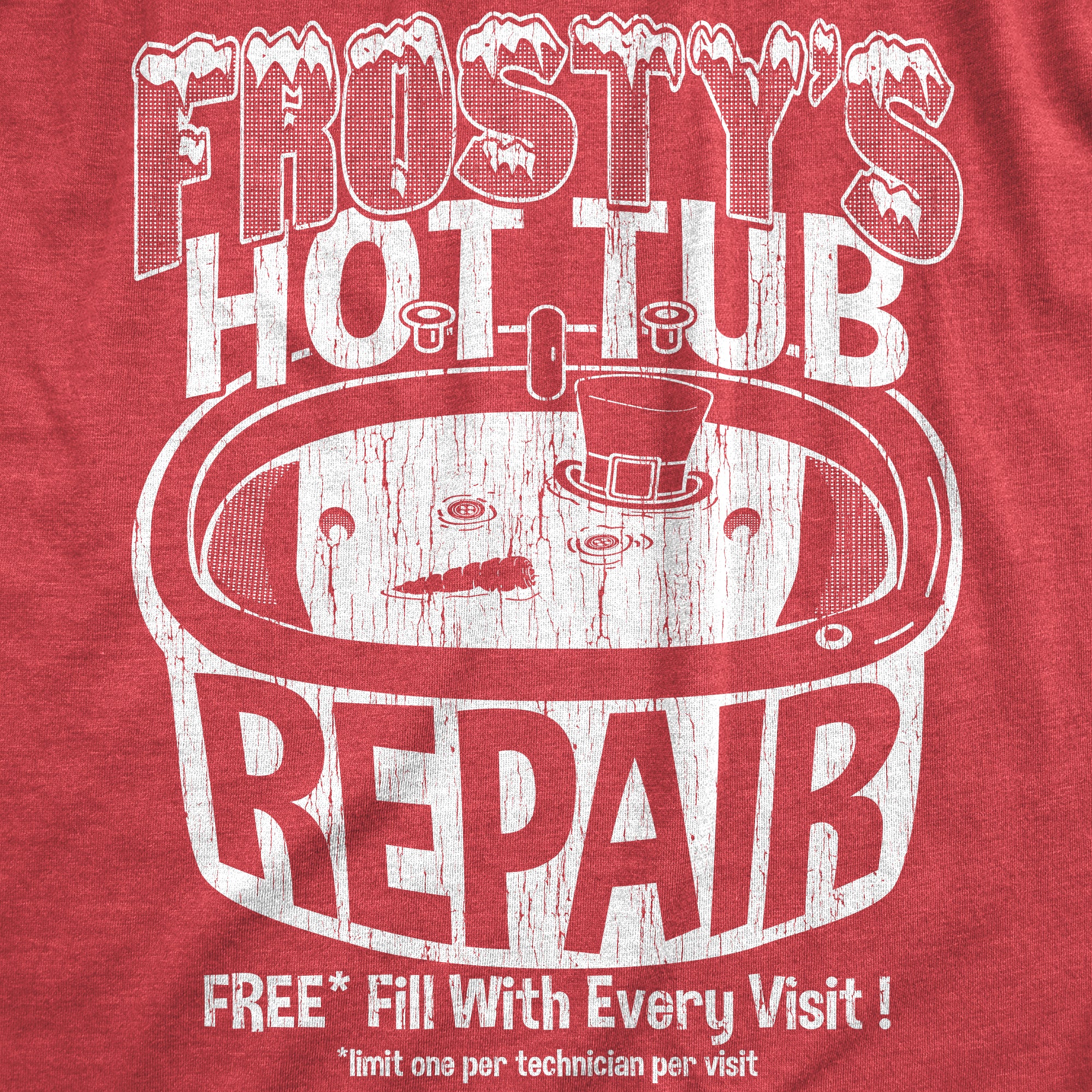 Frostys Hot Tub Repair Men T-shirt