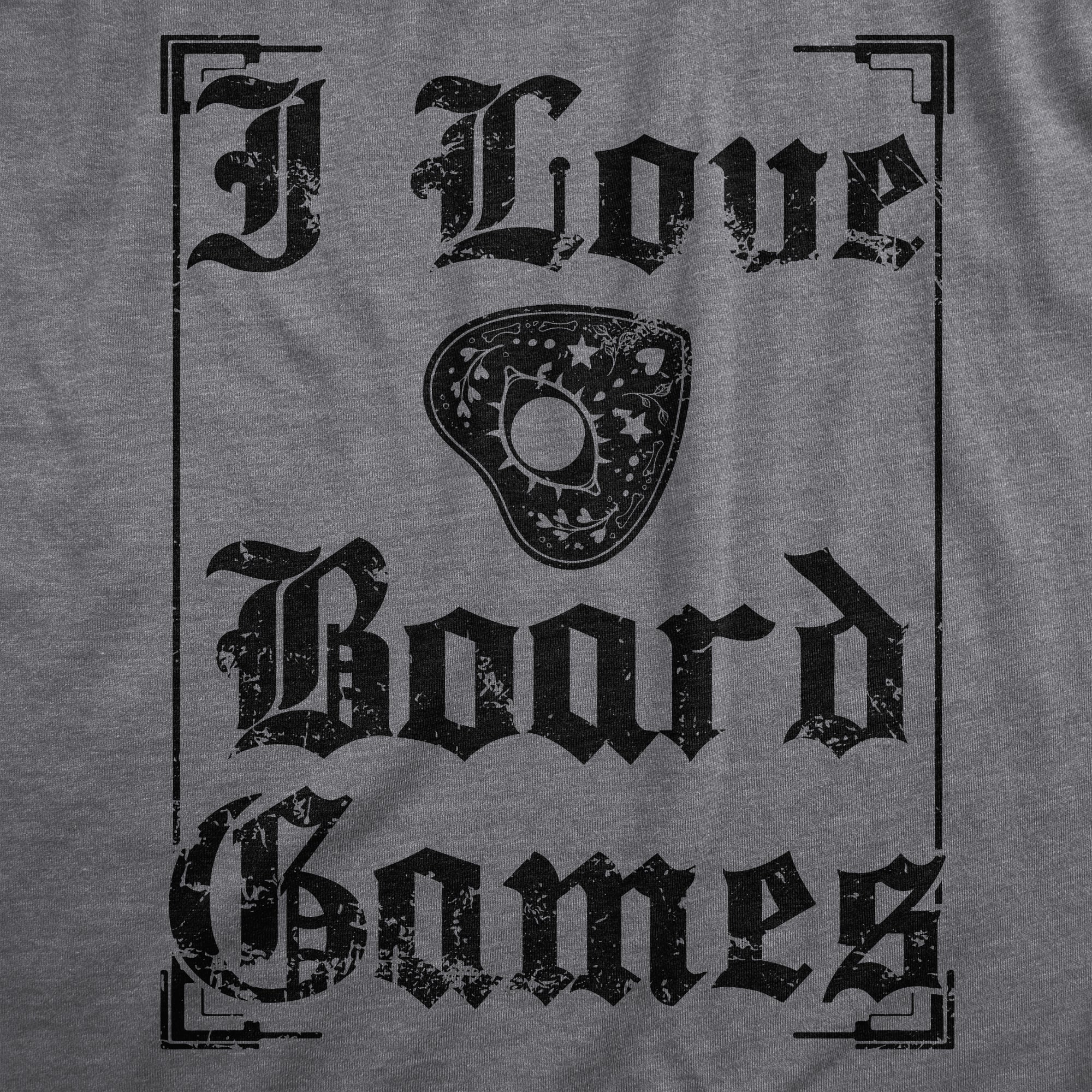 I Love Board Games Men T-shirt