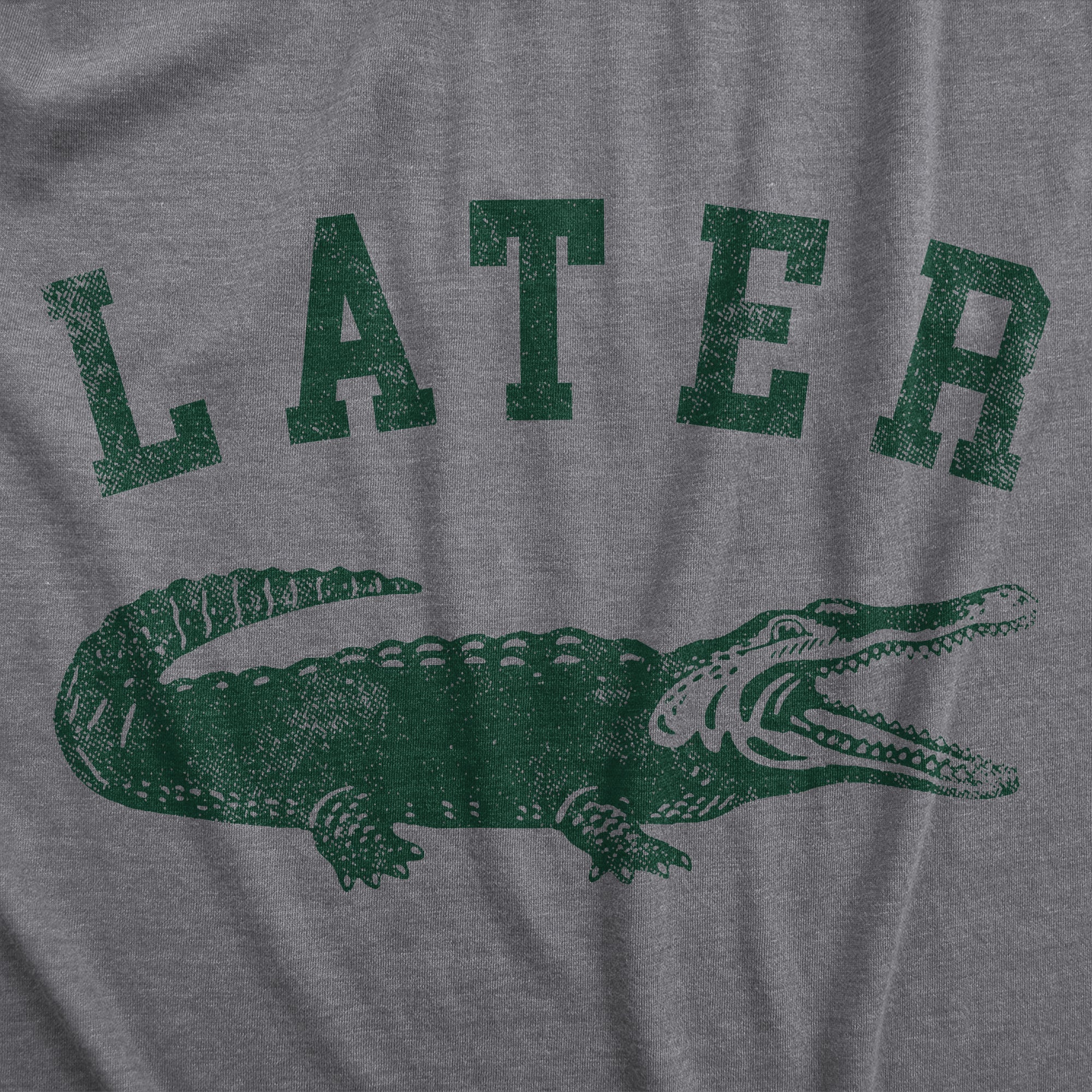 Later Alligator Men T-shirt