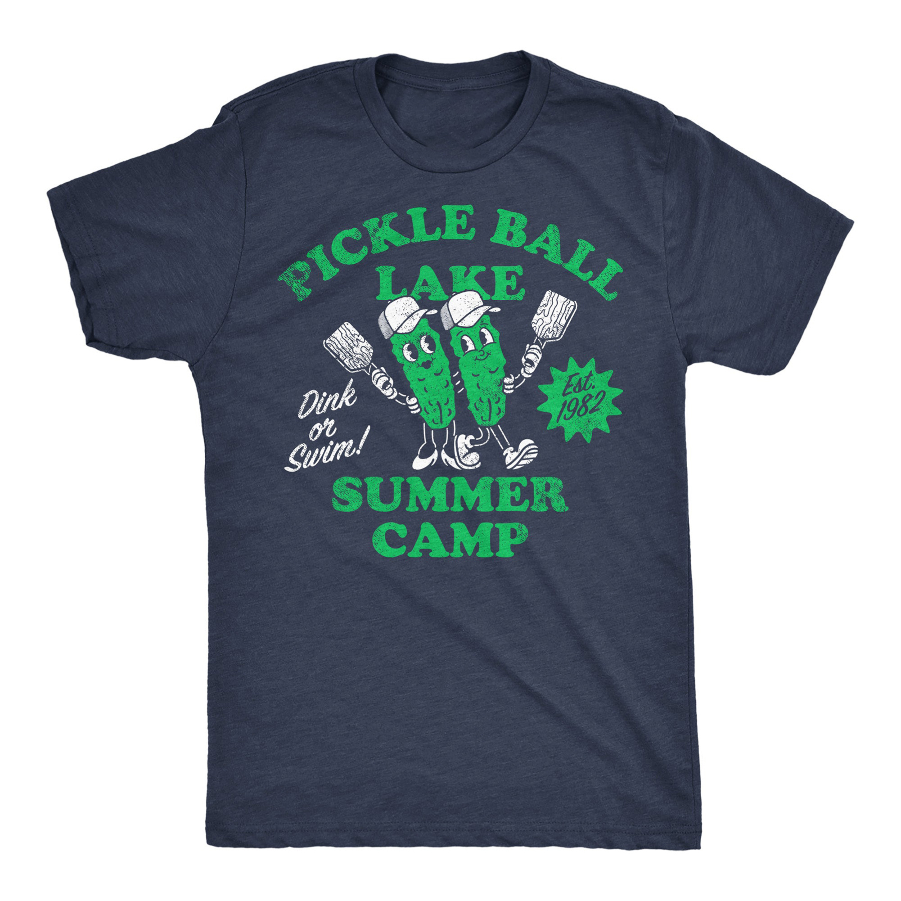 Pickleball Lake Summer Camp Men T-shirt