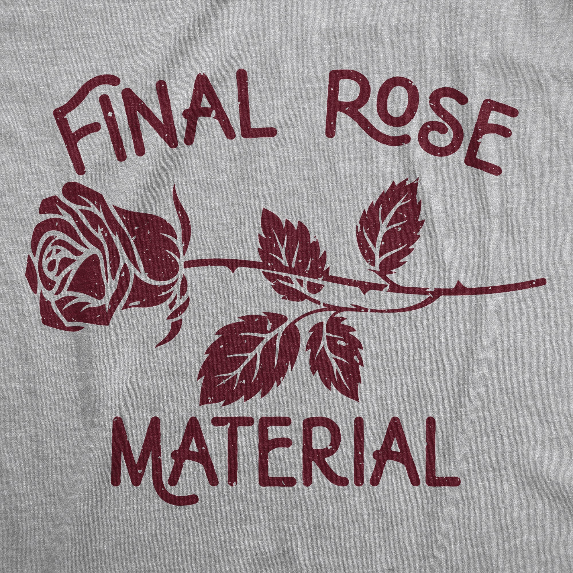 Final Rose Material Men T-shirt
