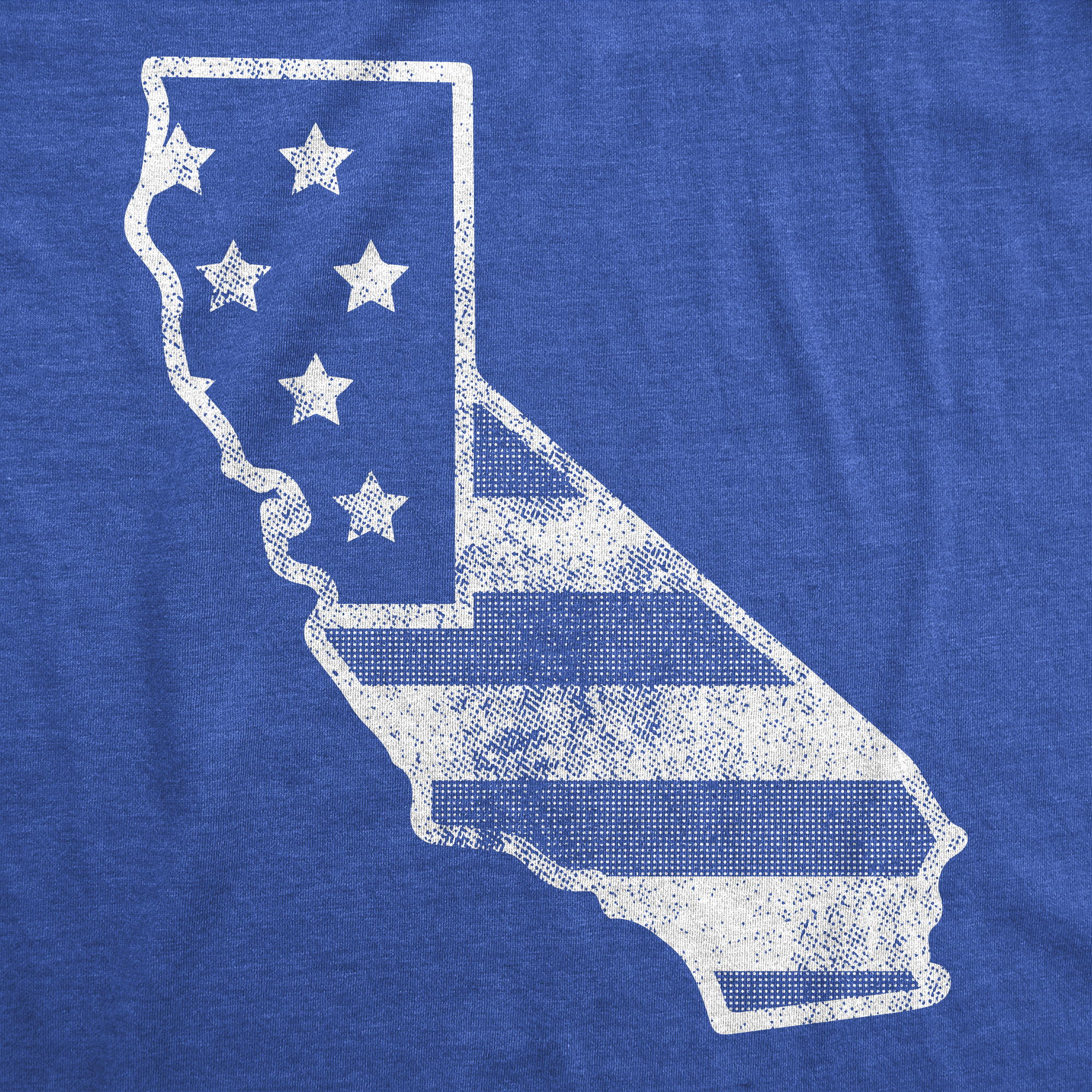 American Flag California Men T-shirt