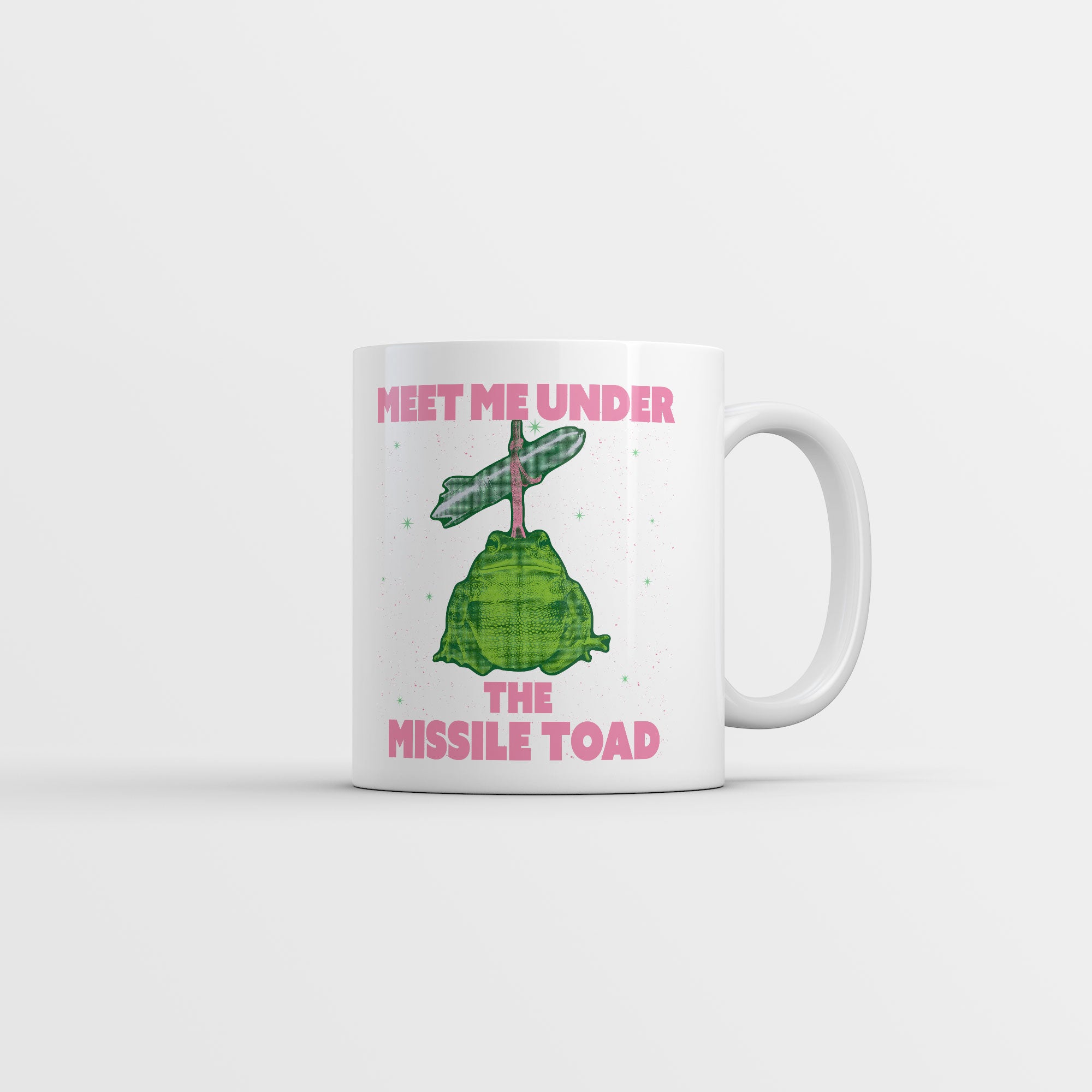 Meet Me Under The Missile Toad Mug