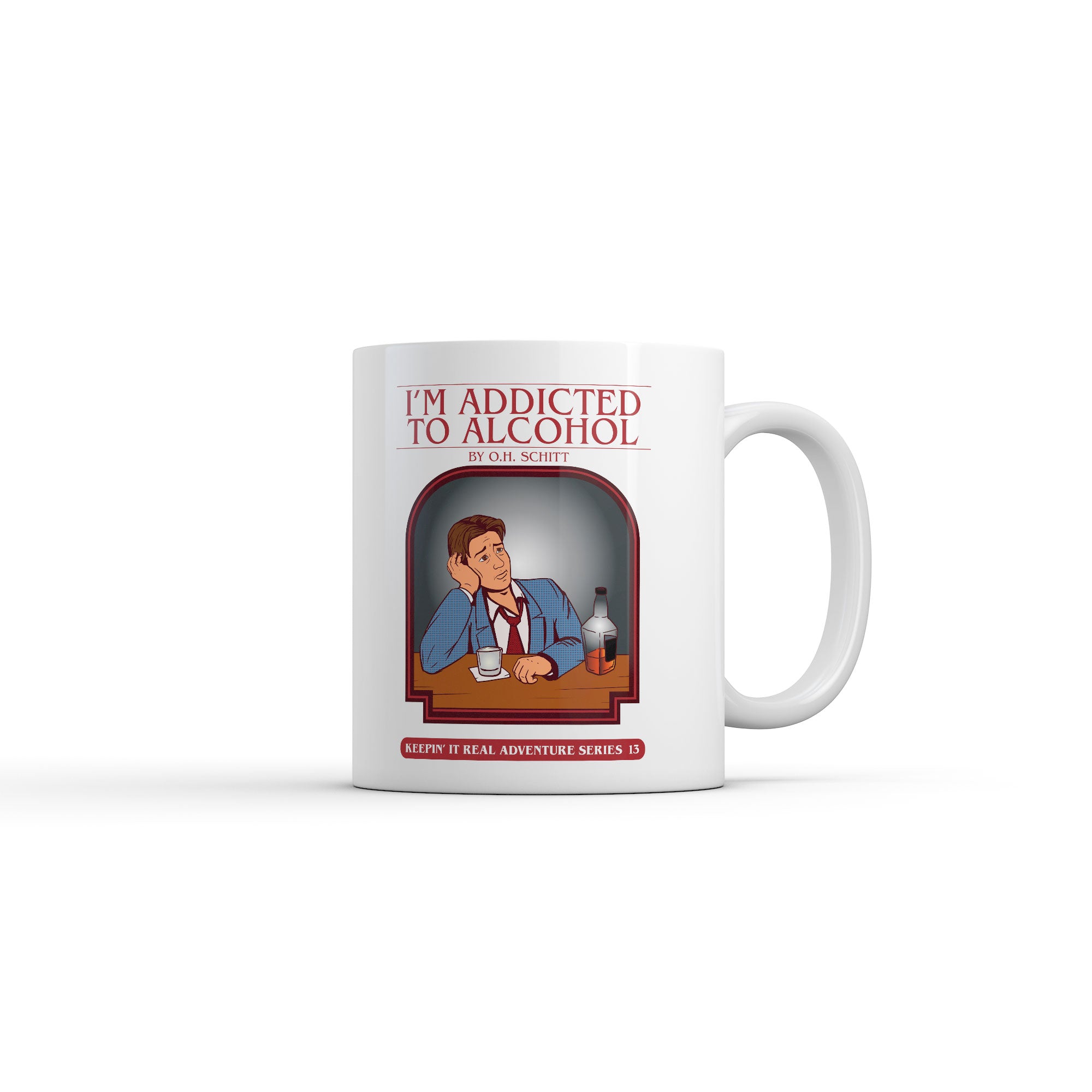 Im Addicted To Alcohol Book Mug