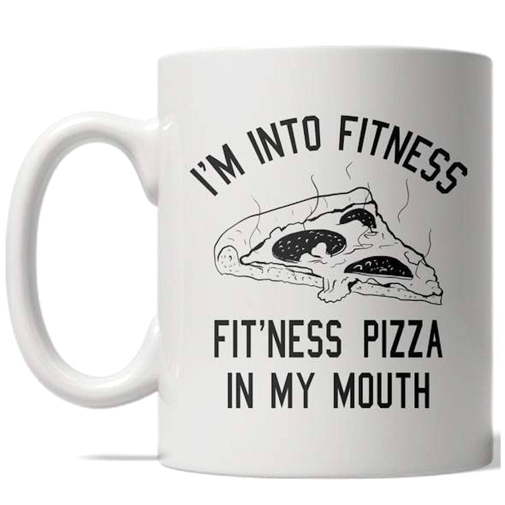 Fitness Pizza Mug