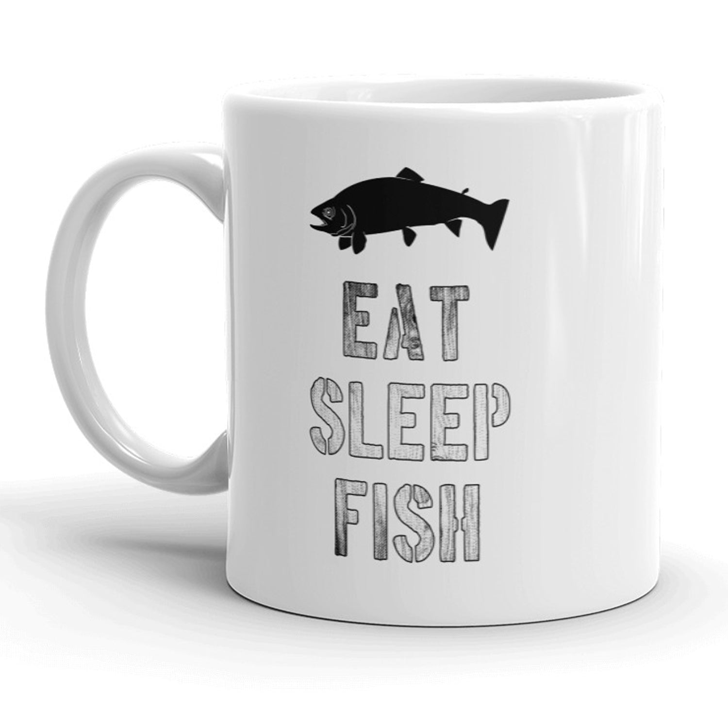 Eat Sleep Fish Mug