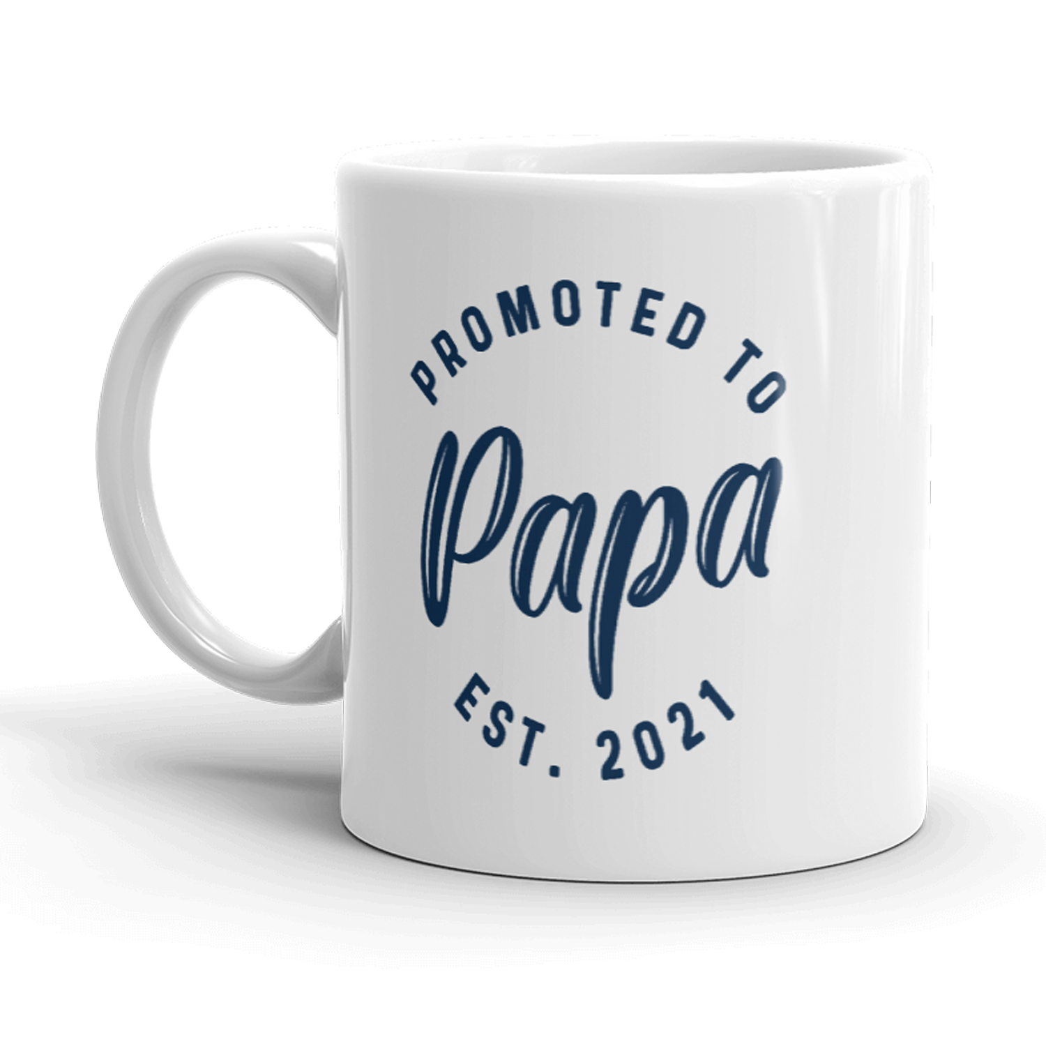 Promoted To Papa 2021 Mug