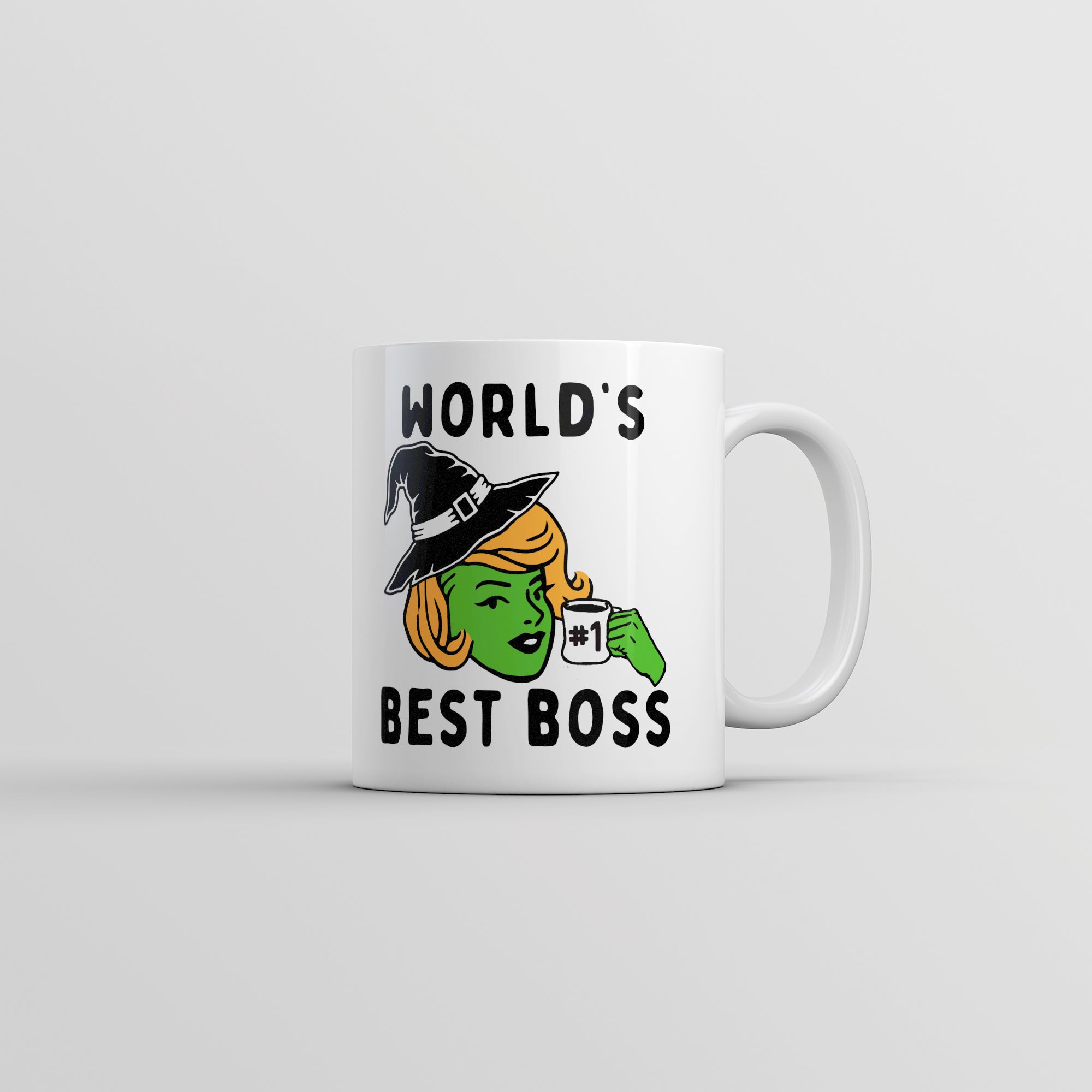Worlds Best Boss Witch Mug