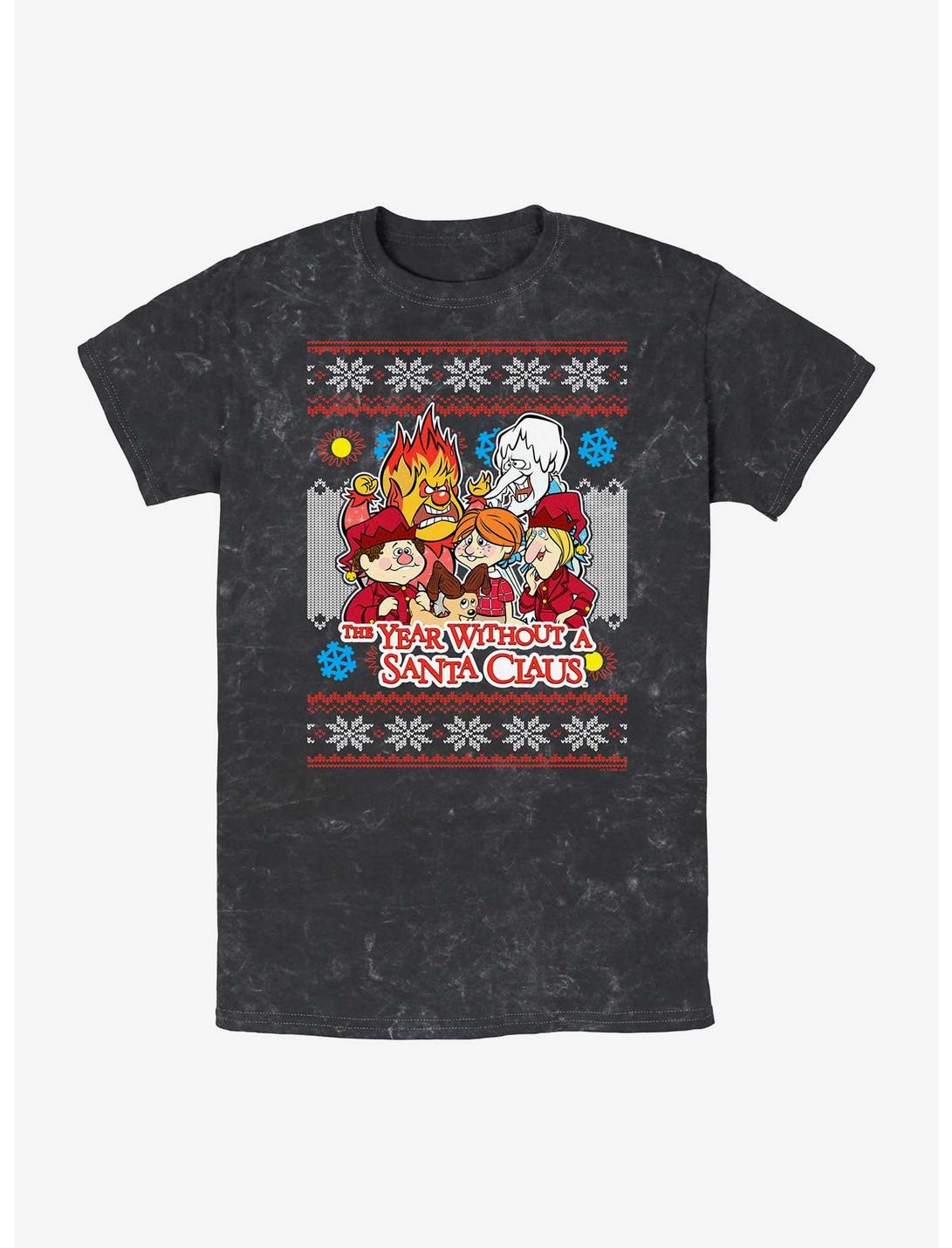 A Year Without A Santa Christmas Gang Mineral Wash Unisex T-shirt