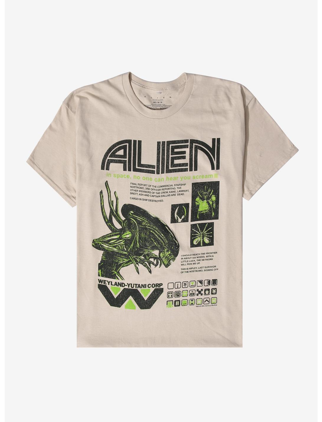 Alien Xenomorph Collage Unisex T-shirt