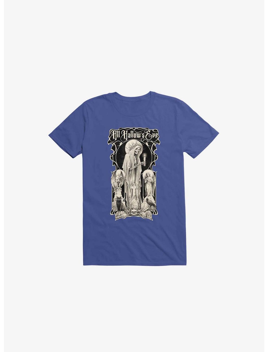 All Hallows Eve Royal Blue Unisex T-shirt