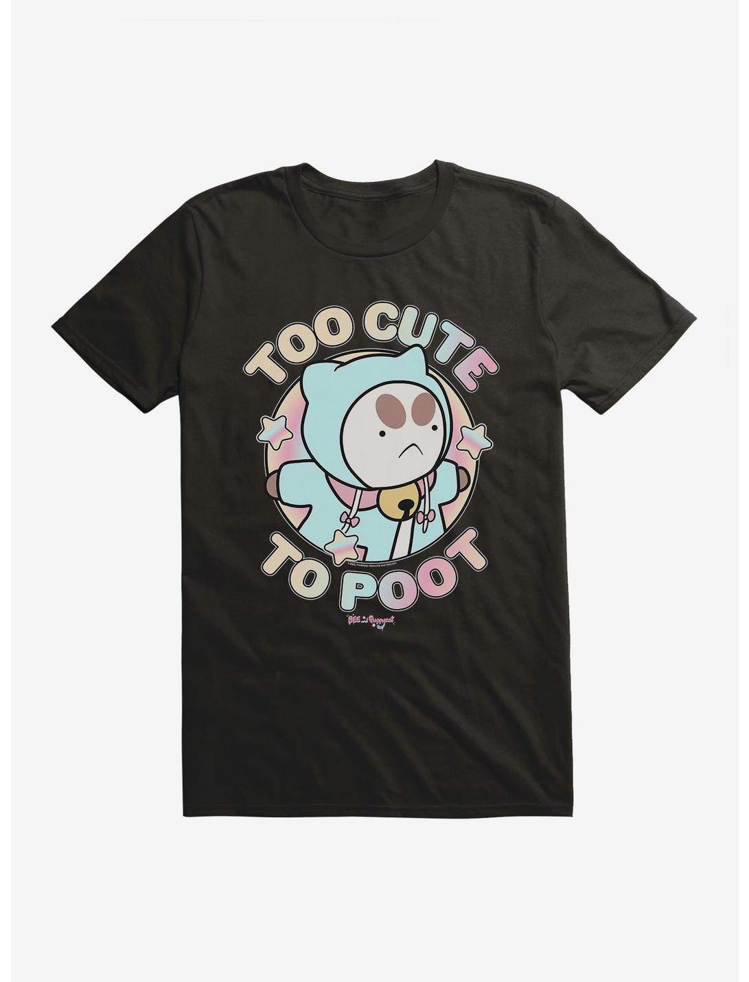 Bee And Puppycat Too Cute To Poot Unisex T-shirt