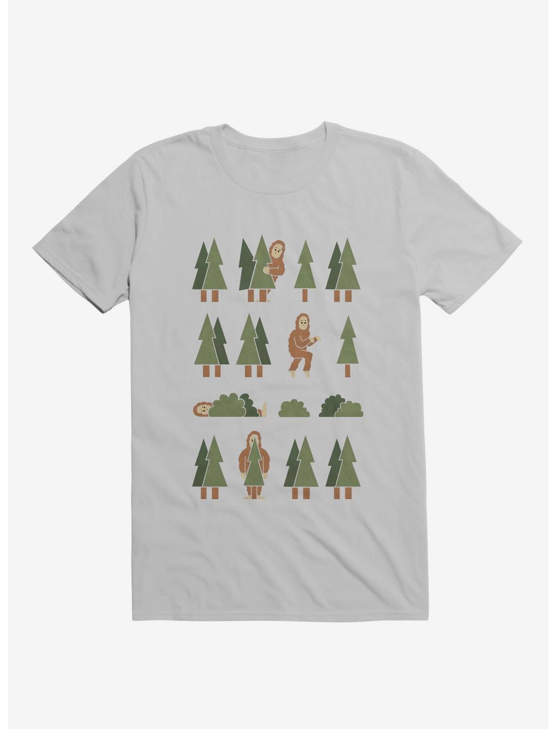 Bigfoot Forest Ice Grey Unisex T-shirt